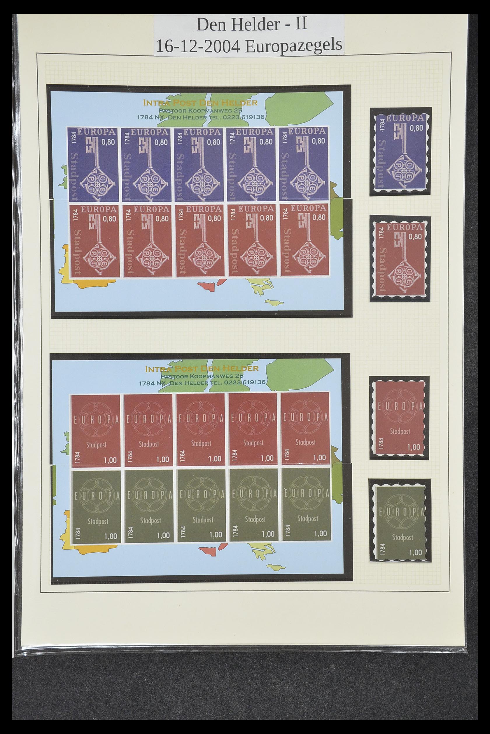 33500 0566 - Postzegelverzameling 33500 Nederland stadspost 1969-2019!!