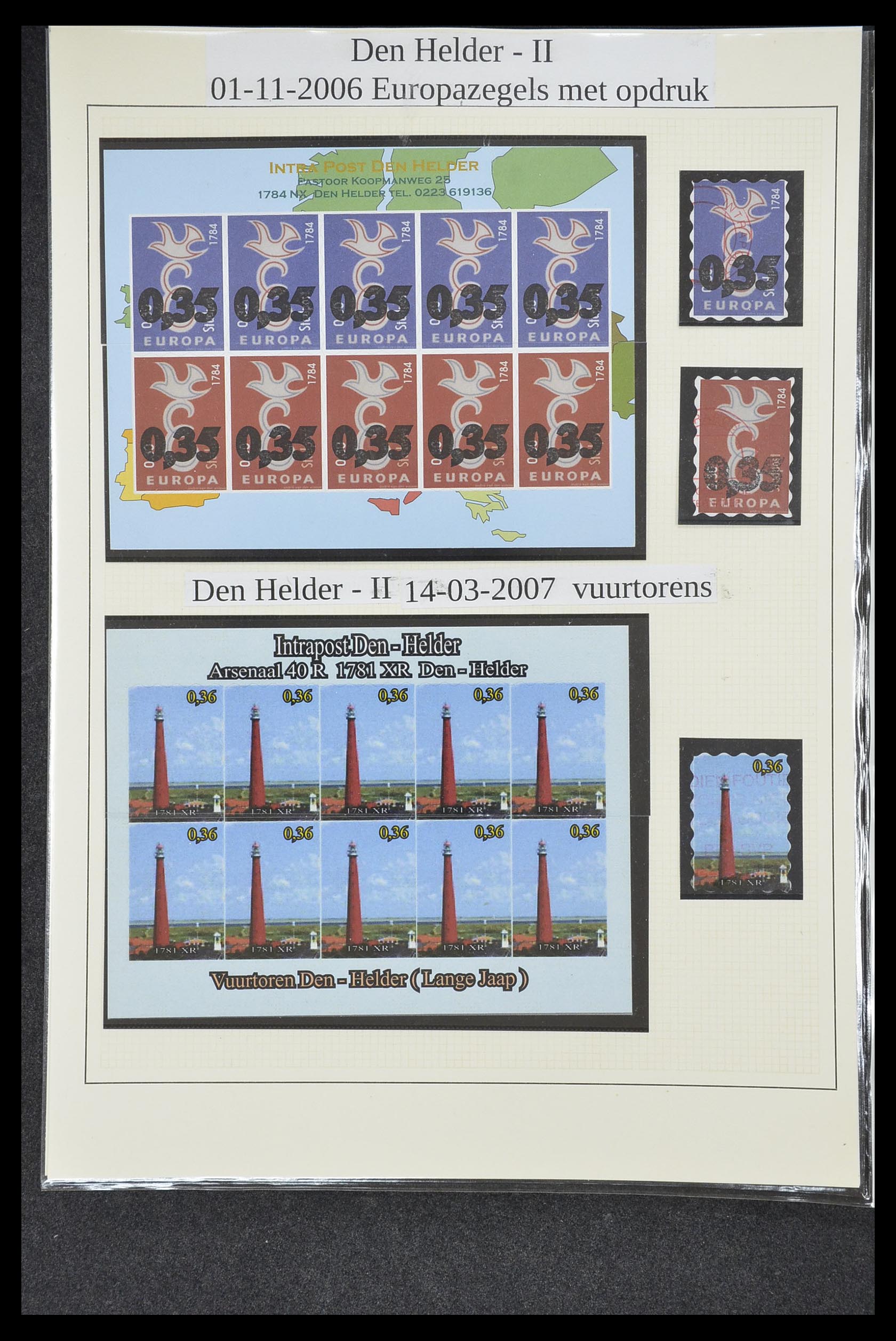 33500 0569 - Postzegelverzameling 33500 Nederland stadspost 1969-2019!!