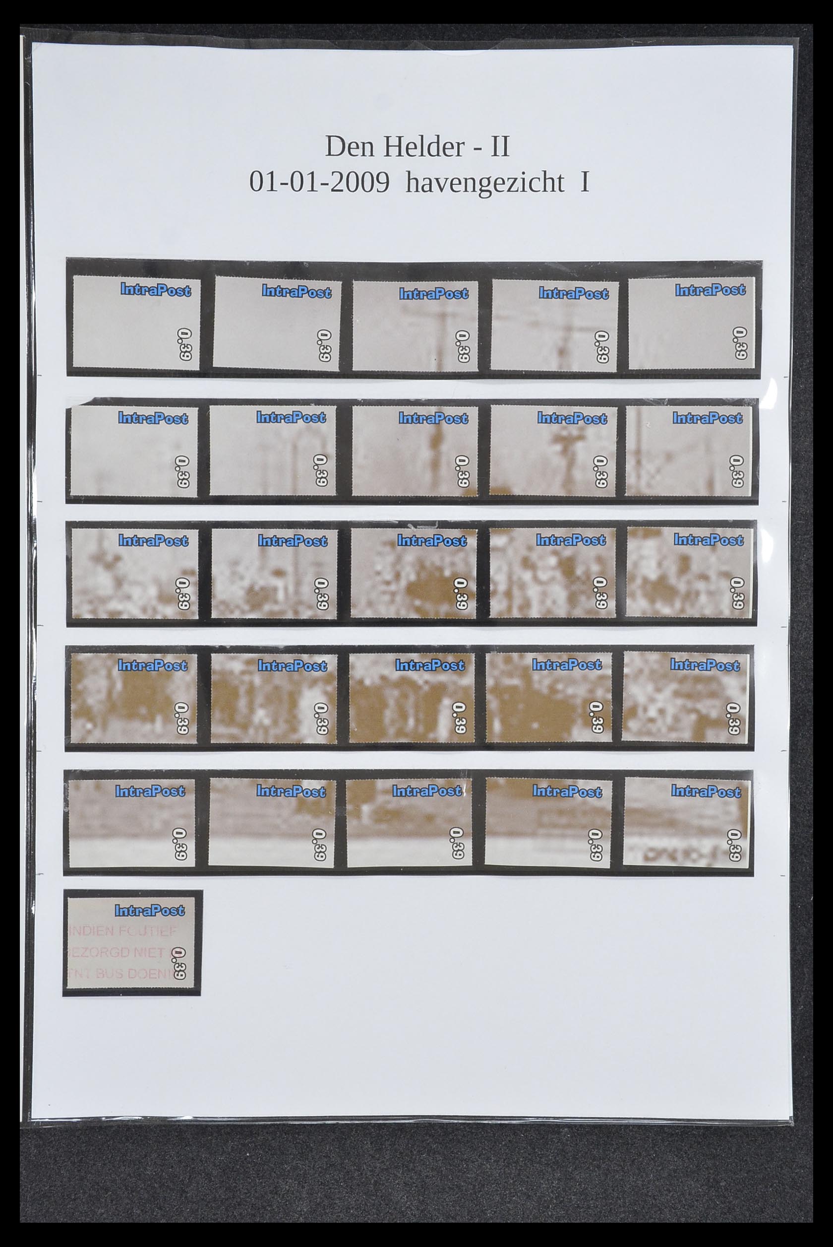 33500 0576 - Postzegelverzameling 33500 Nederland stadspost 1969-2019!!