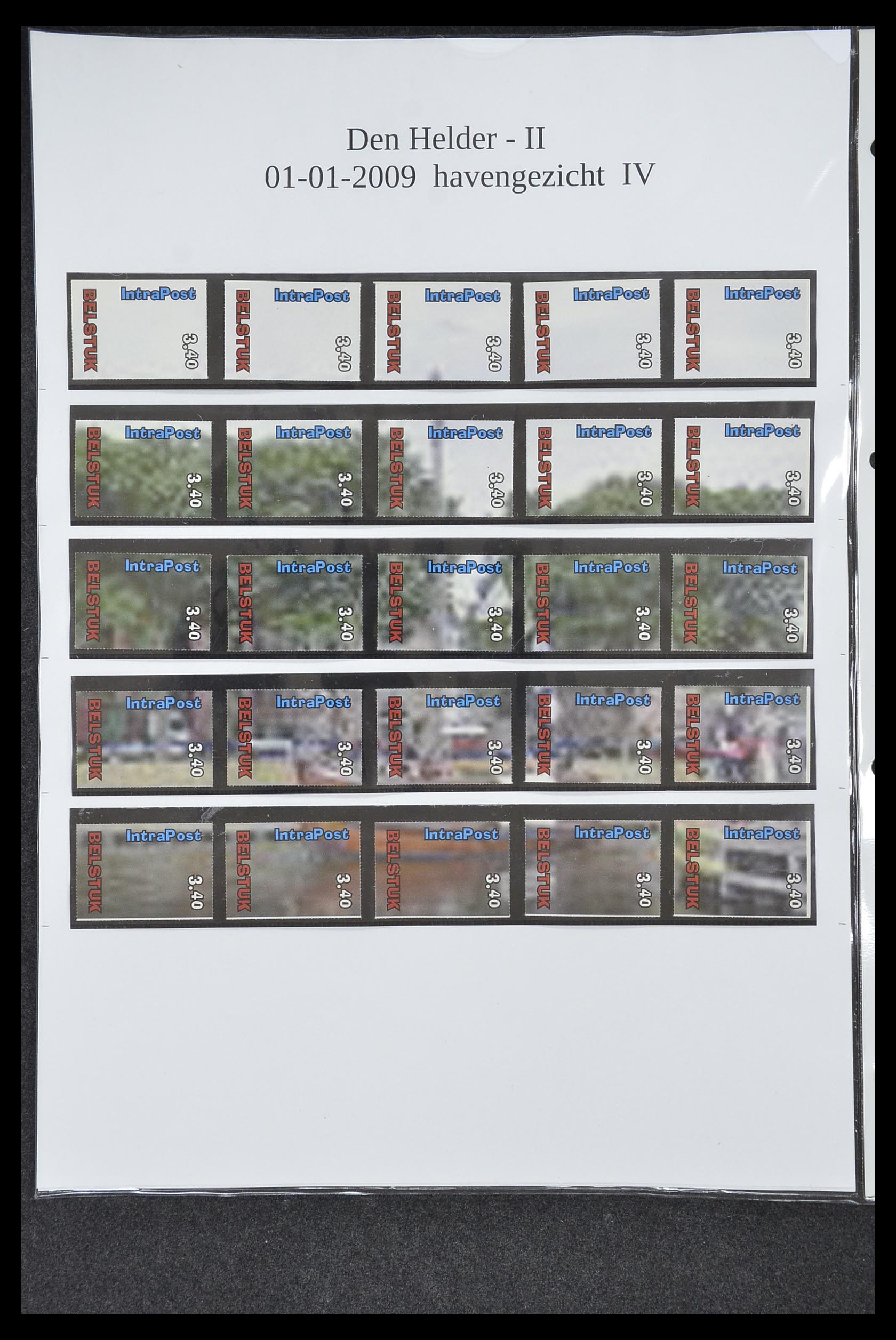 33500 0579 - Postzegelverzameling 33500 Nederland stadspost 1969-2019!!