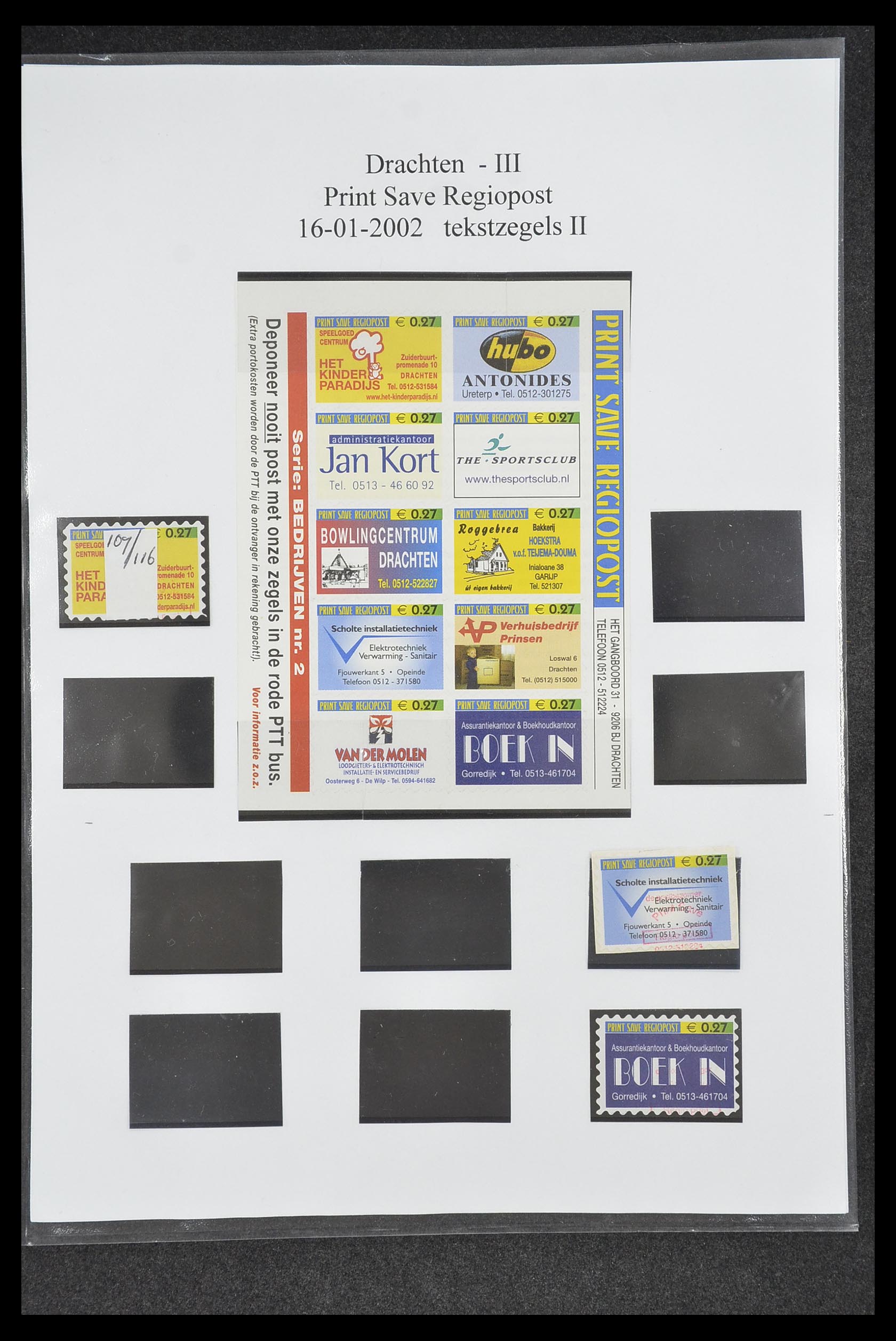 33500 0619 - Postzegelverzameling 33500 Nederland stadspost 1969-2019!!