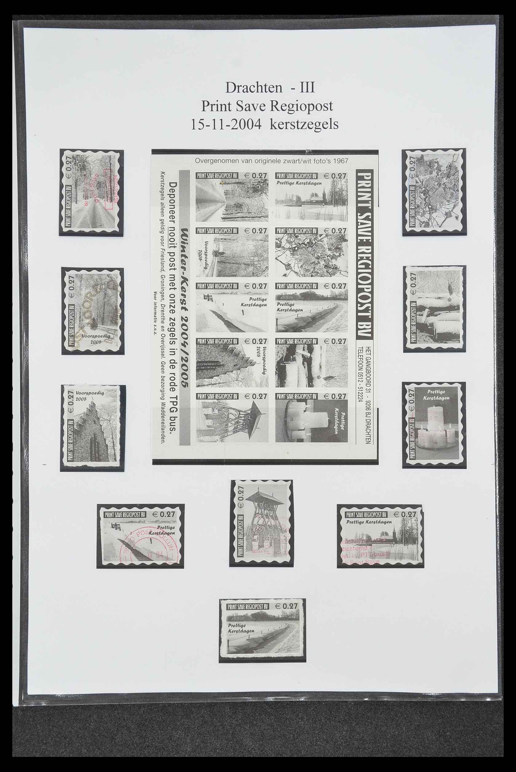 33500 0627 - Postzegelverzameling 33500 Nederland stadspost 1969-2019!!