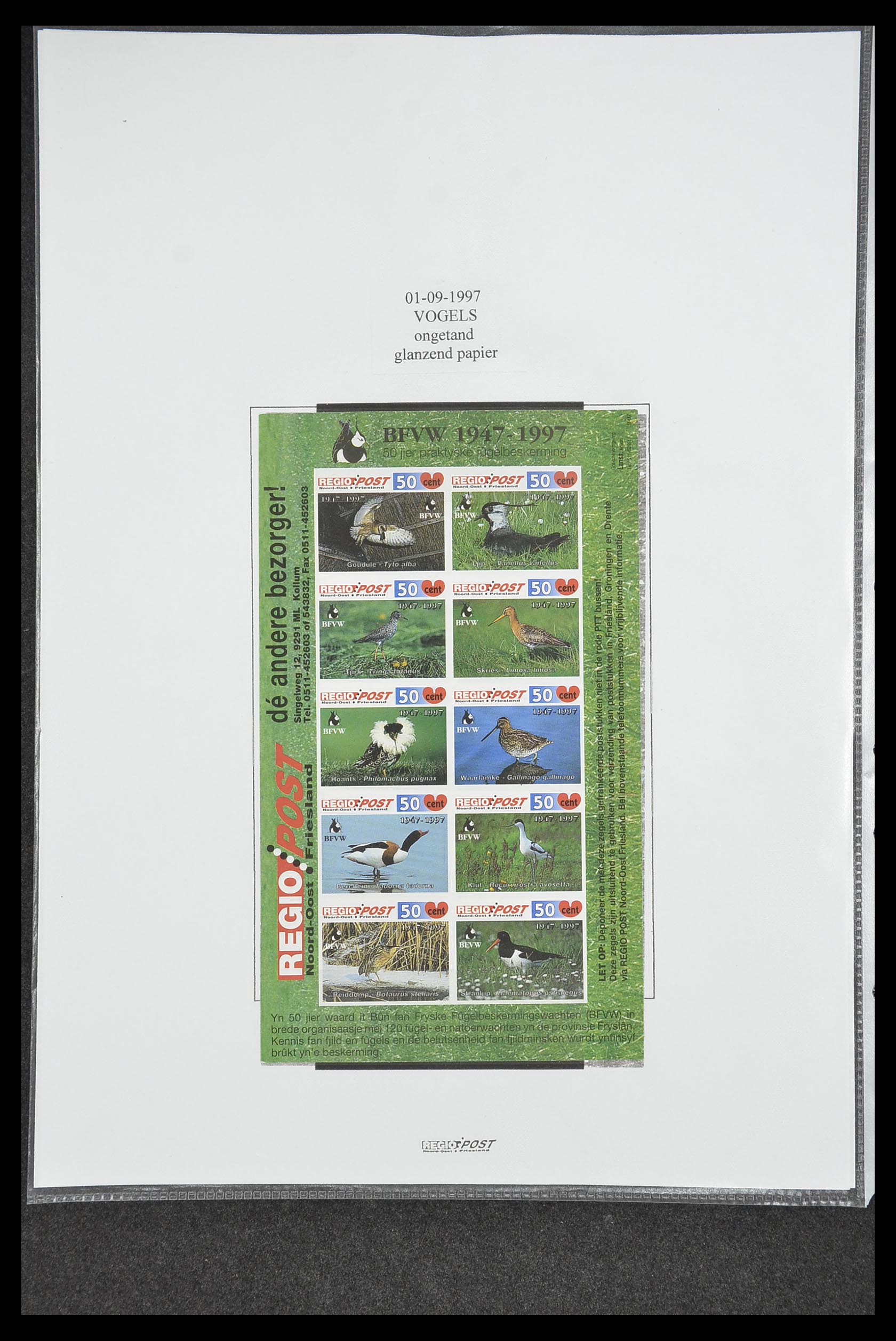 33500 0744 - Postzegelverzameling 33500 Nederland stadspost 1969-2019!!