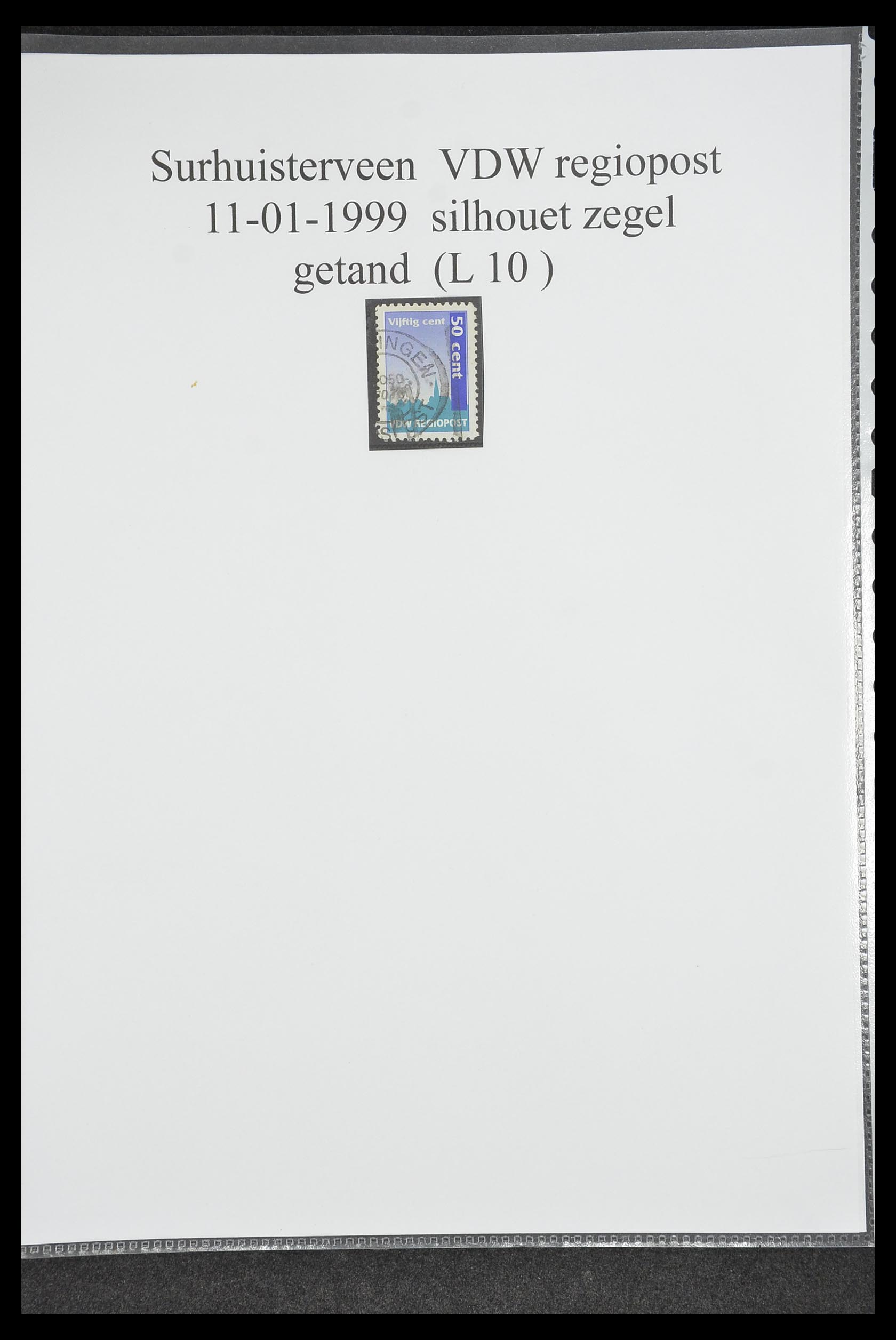 33500 0897 - Postzegelverzameling 33500 Nederland stadspost 1969-2019!!