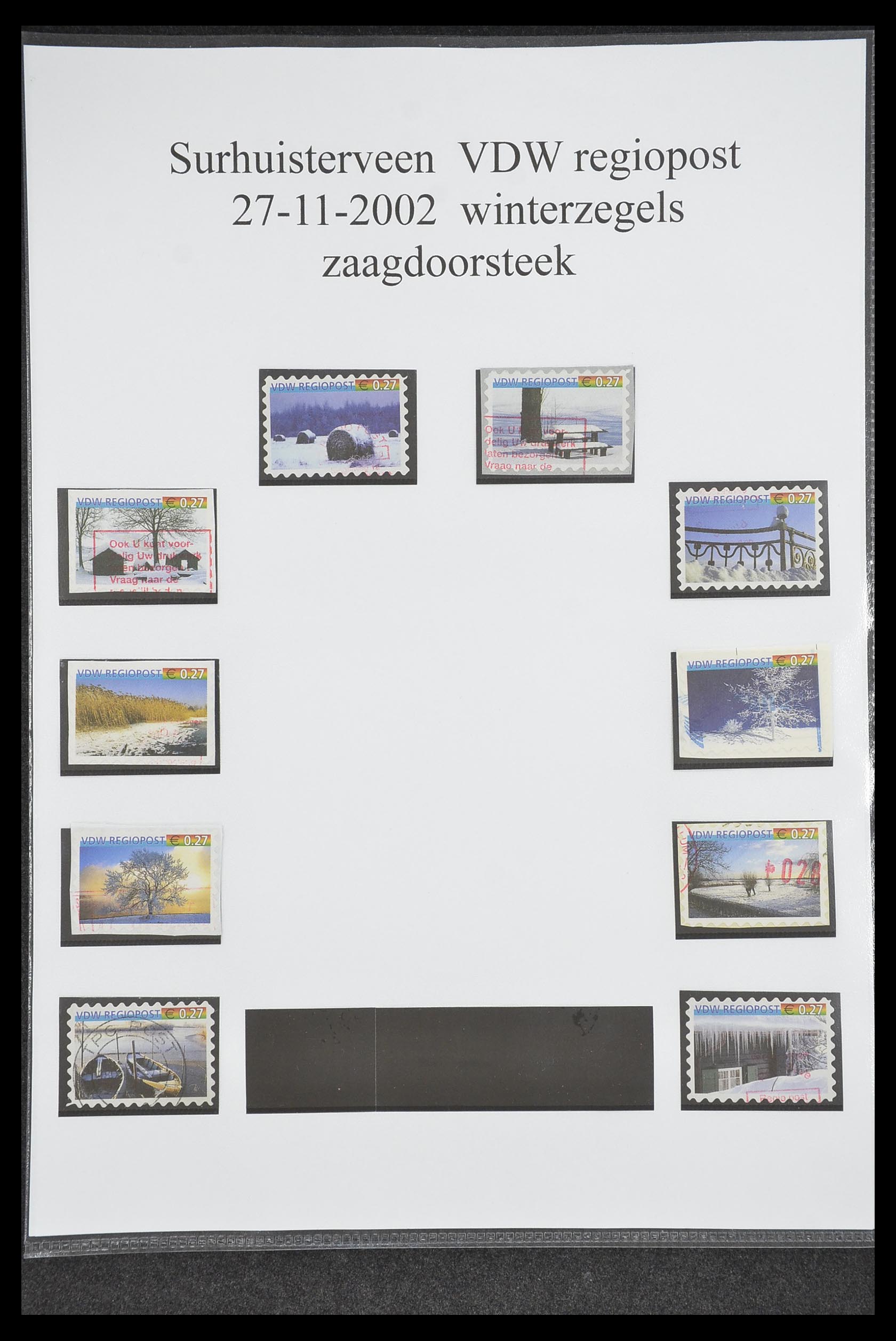 33500 0903 - Postzegelverzameling 33500 Nederland stadspost 1969-2019!!