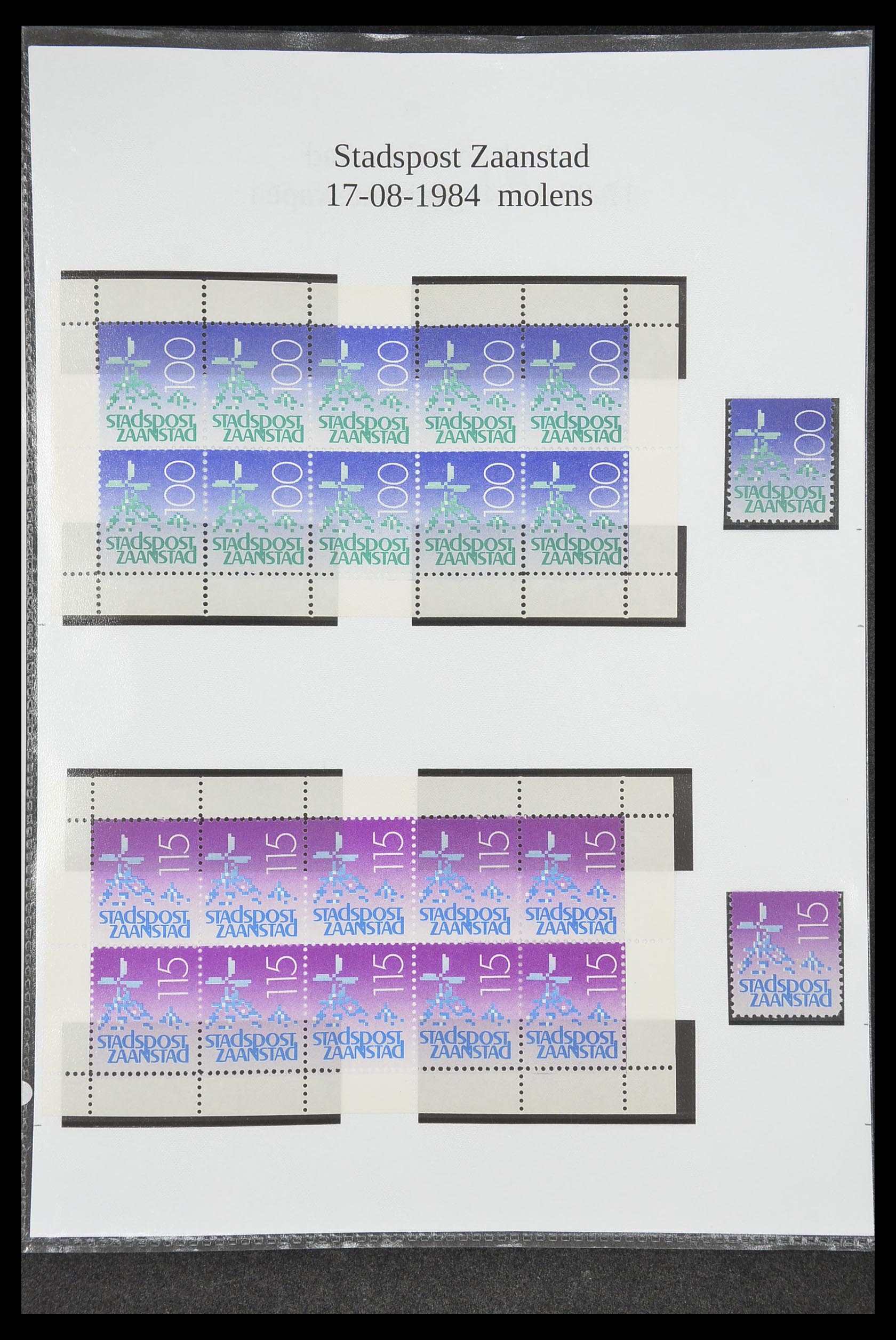 33500 0914 - Postzegelverzameling 33500 Nederland stadspost 1969-2019!!