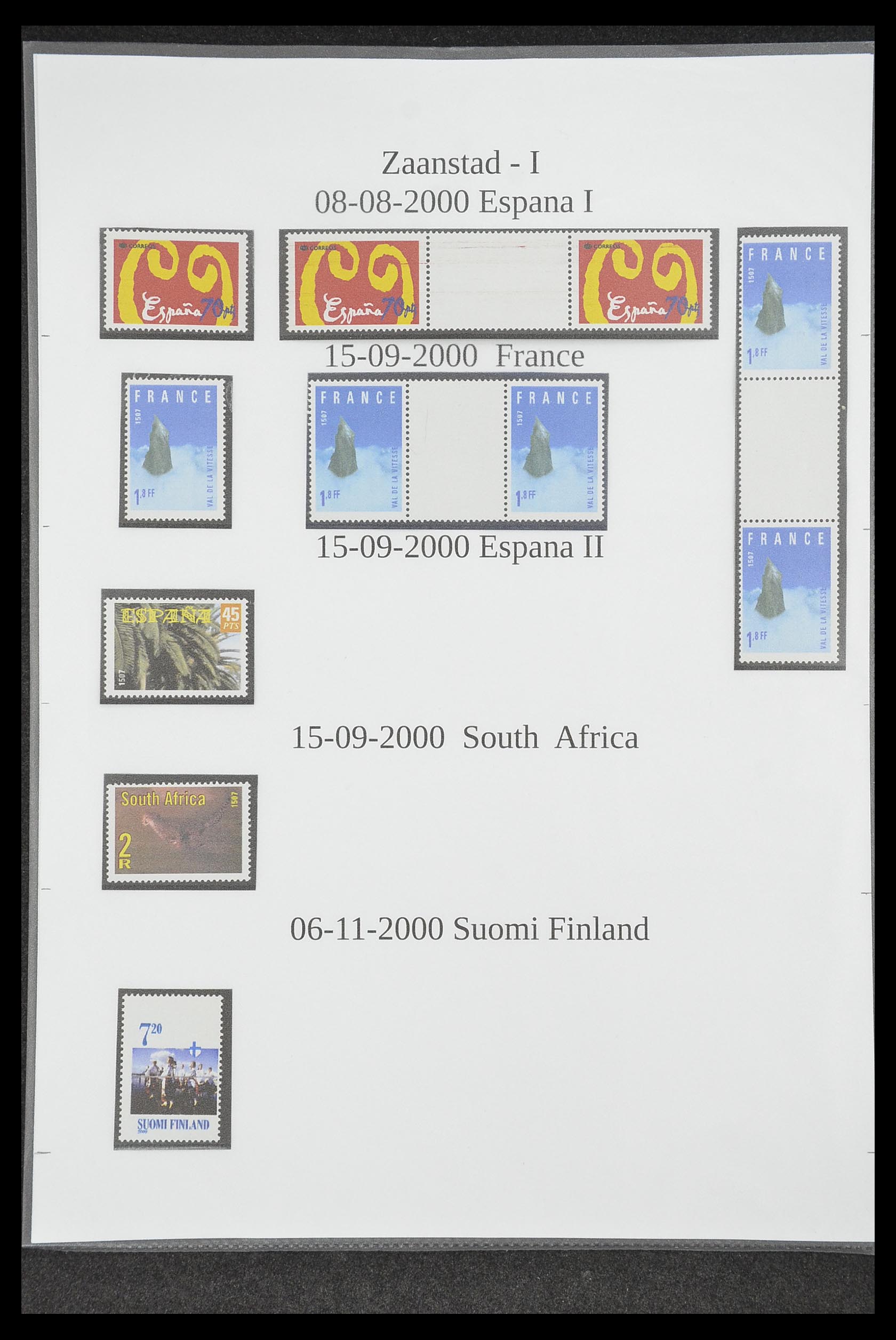 33500 1002 - Postzegelverzameling 33500 Nederland stadspost 1969-2019!!