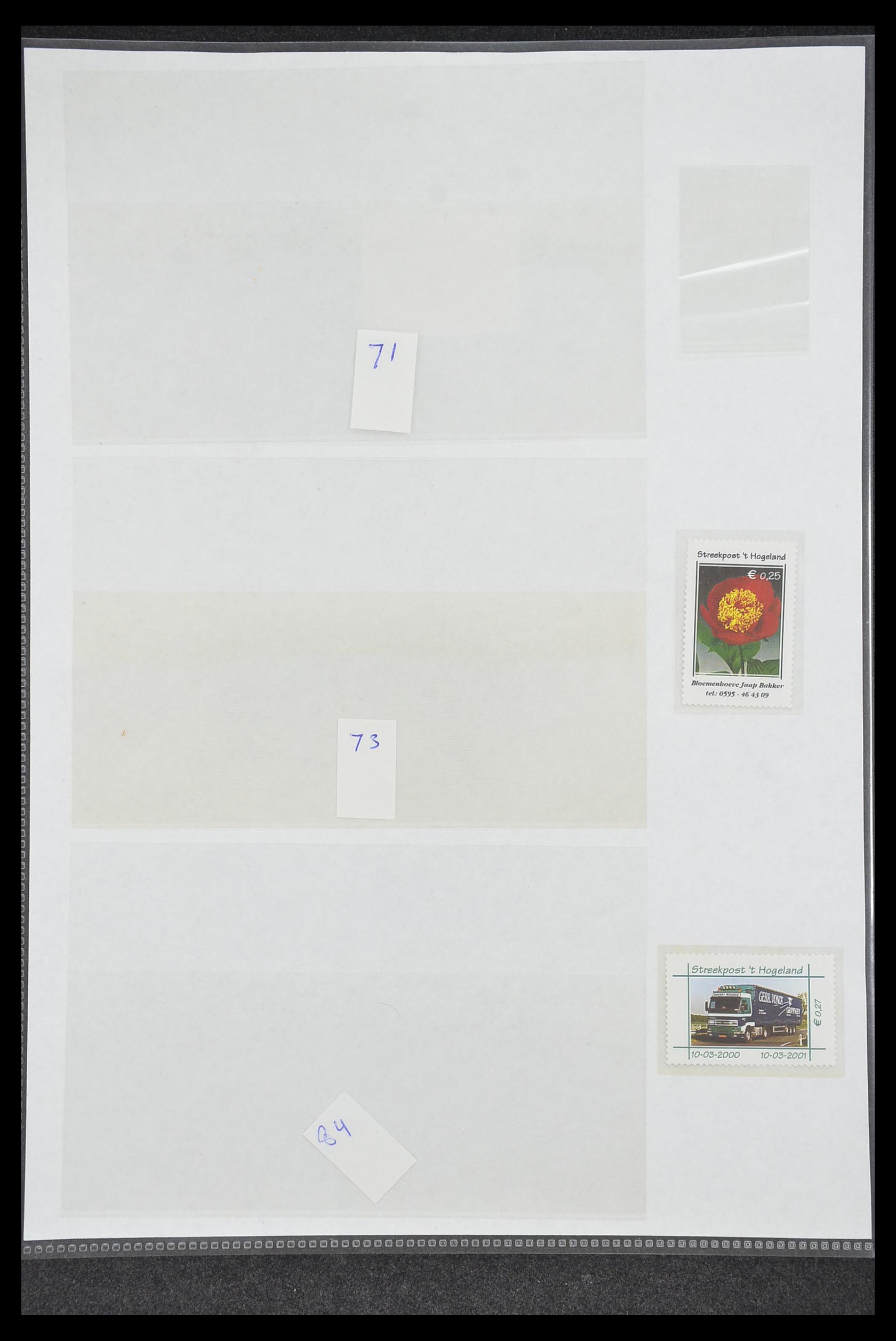 33500 1081 - Postzegelverzameling 33500 Nederland stadspost 1969-2019!!