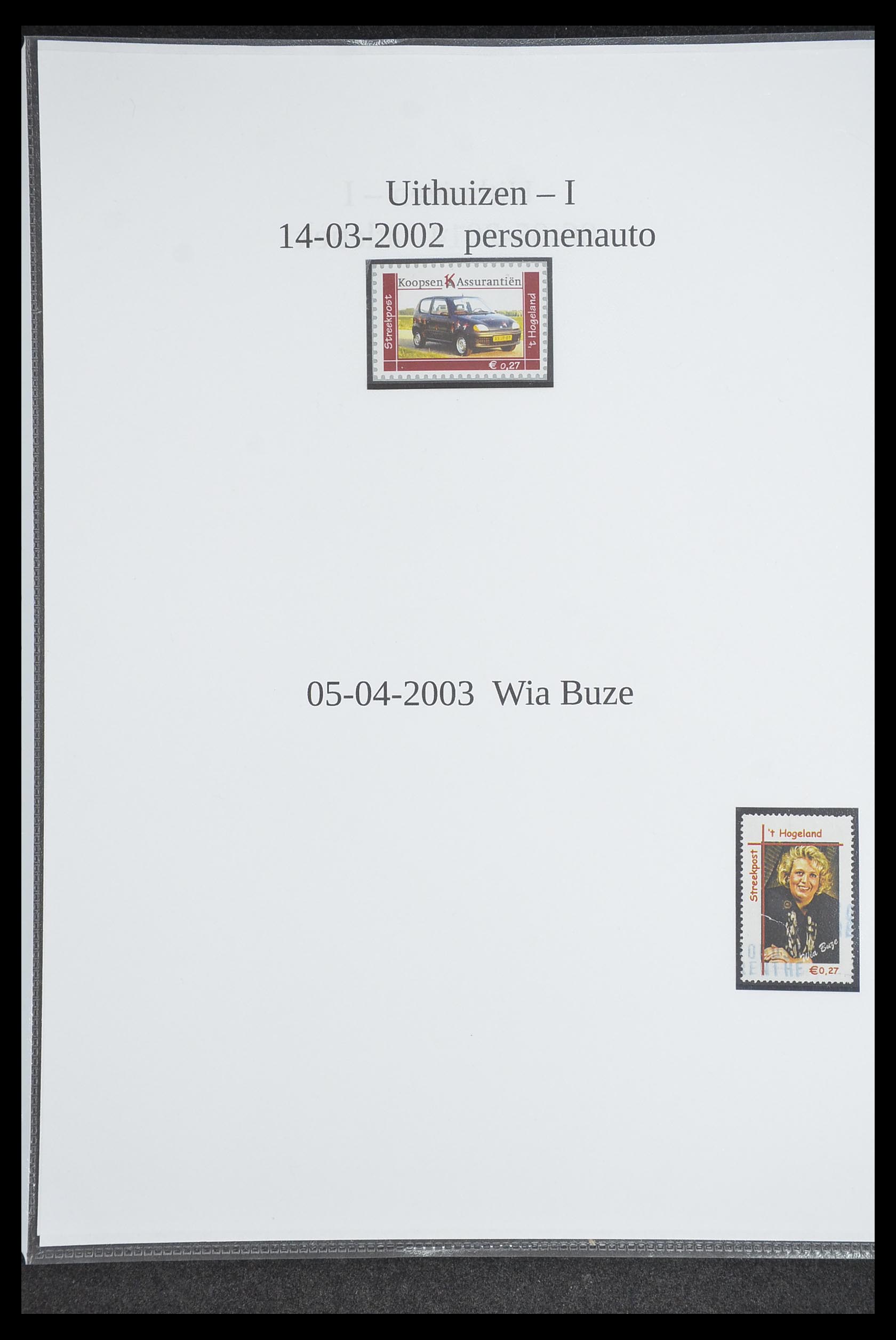 33500 1086 - Postzegelverzameling 33500 Nederland stadspost 1969-2019!!