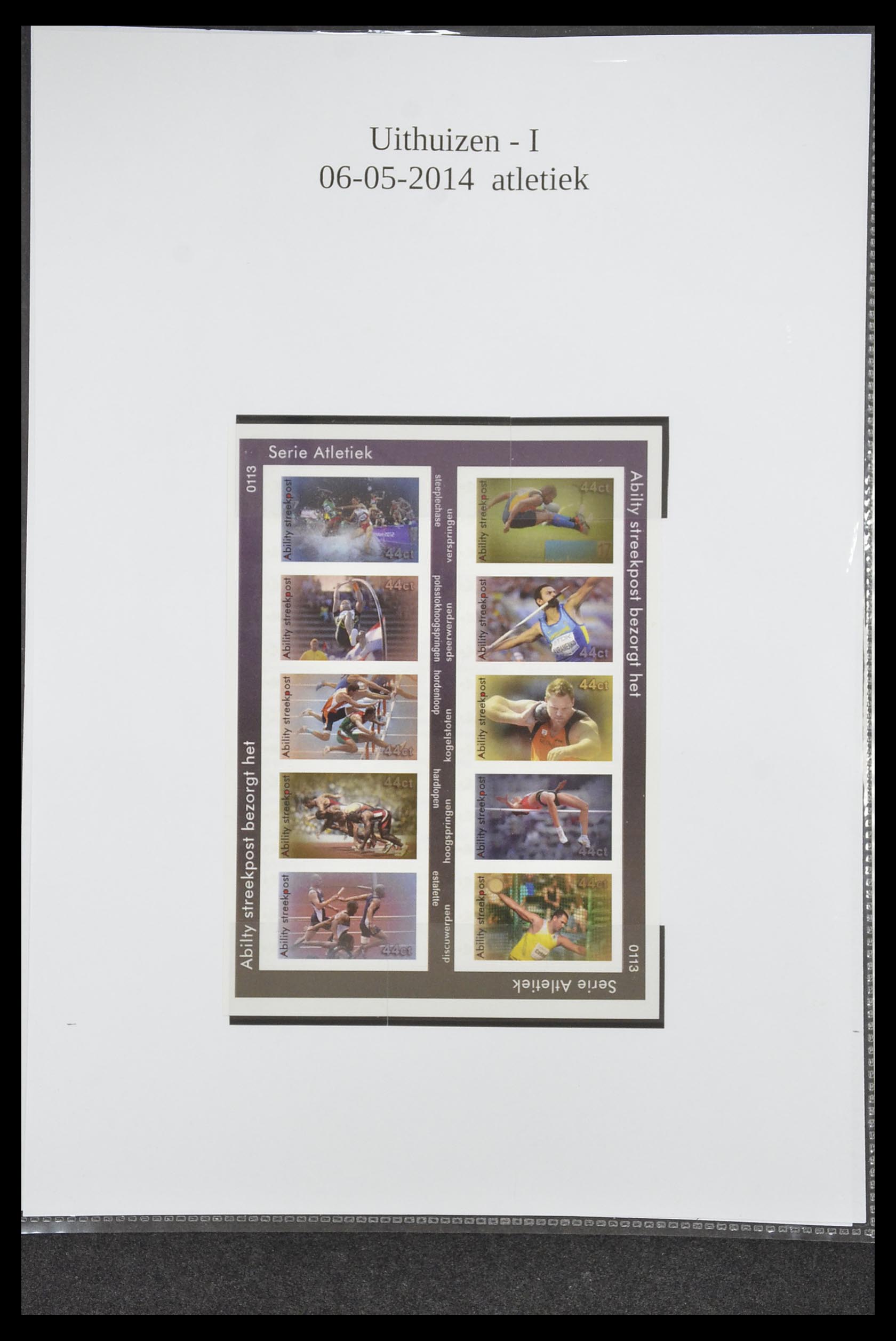 33500 1102 - Postzegelverzameling 33500 Nederland stadspost 1969-2019!!