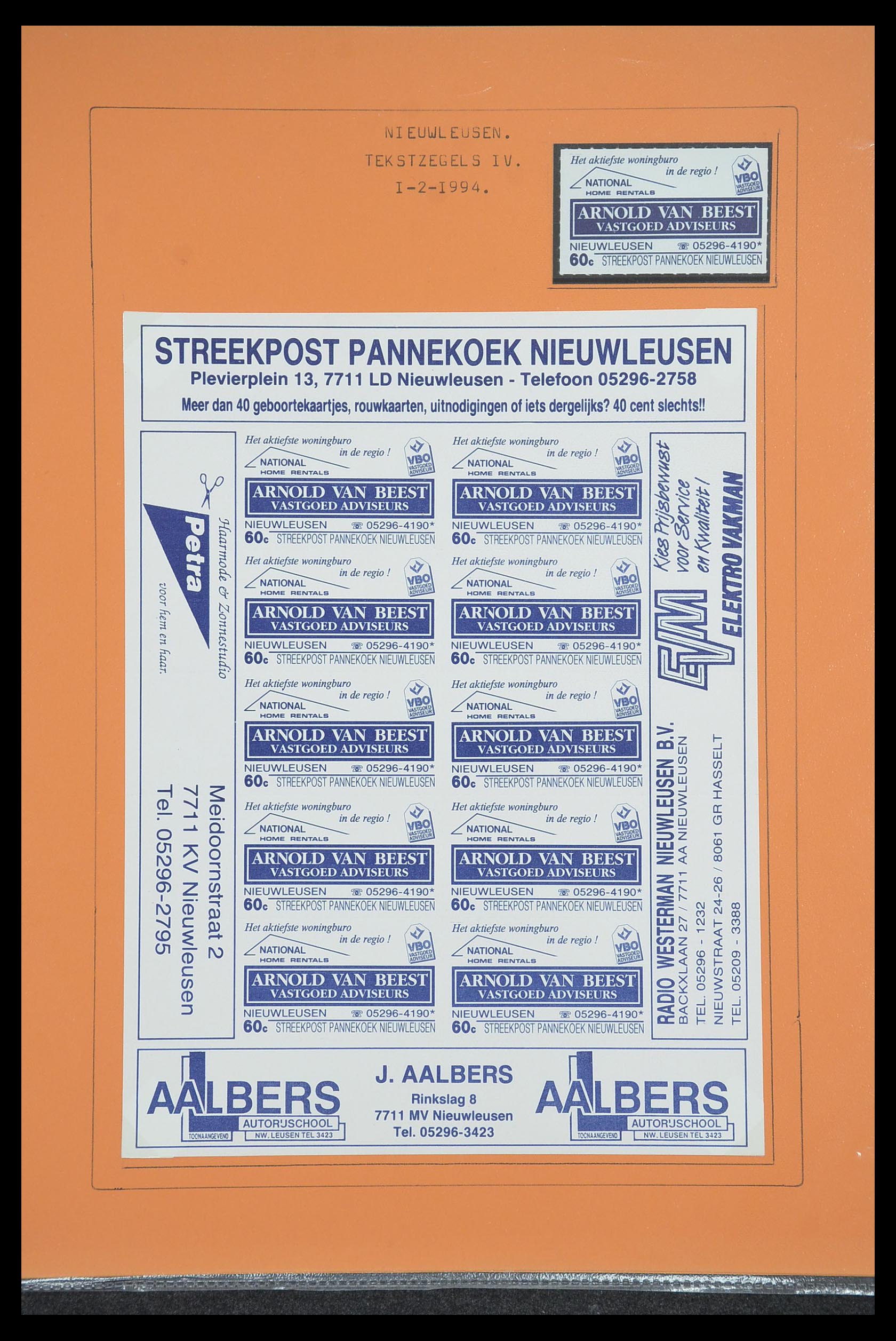 33500 1149 - Postzegelverzameling 33500 Nederland stadspost 1969-2019!!