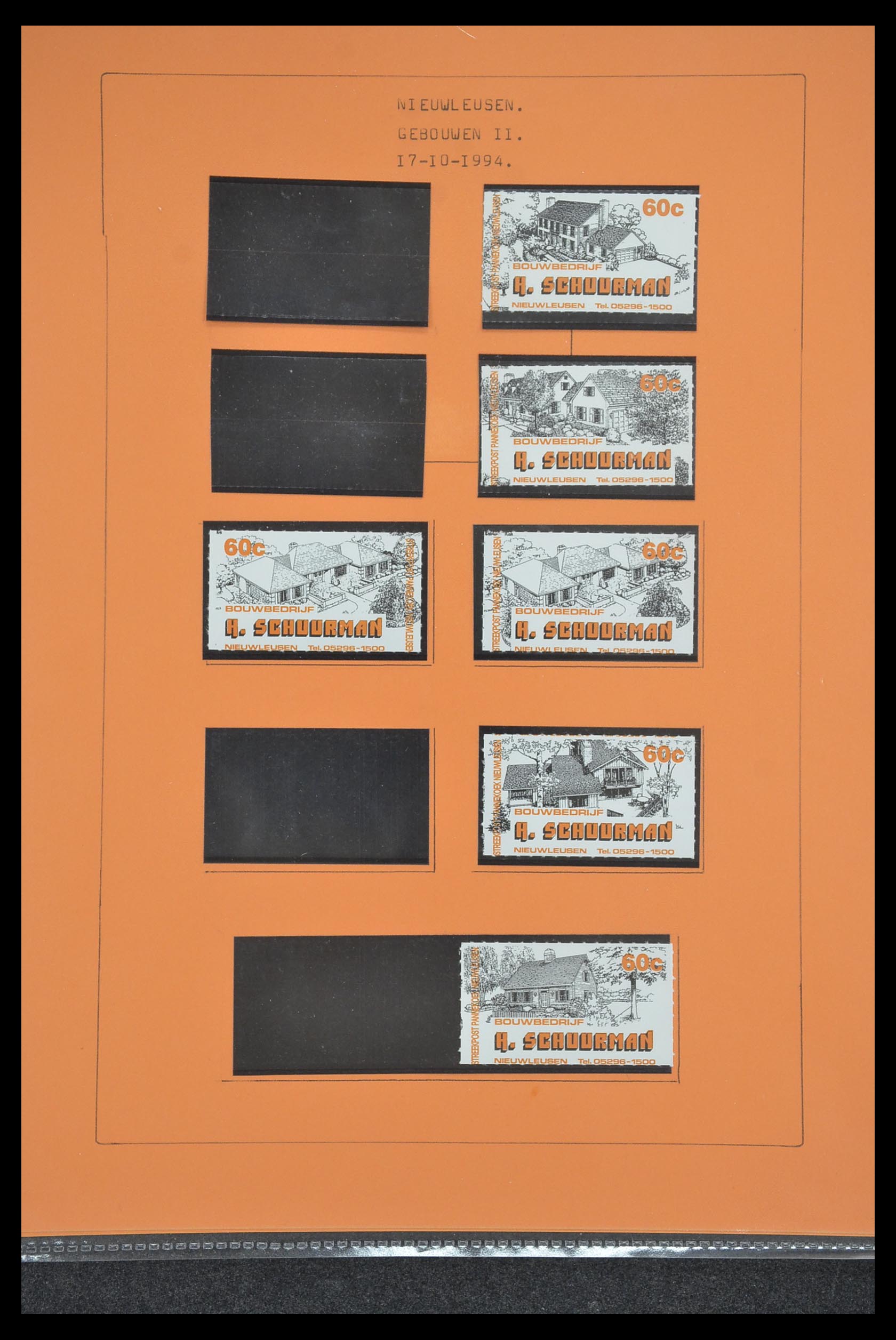 33500 1155 - Postzegelverzameling 33500 Nederland stadspost 1969-2019!!