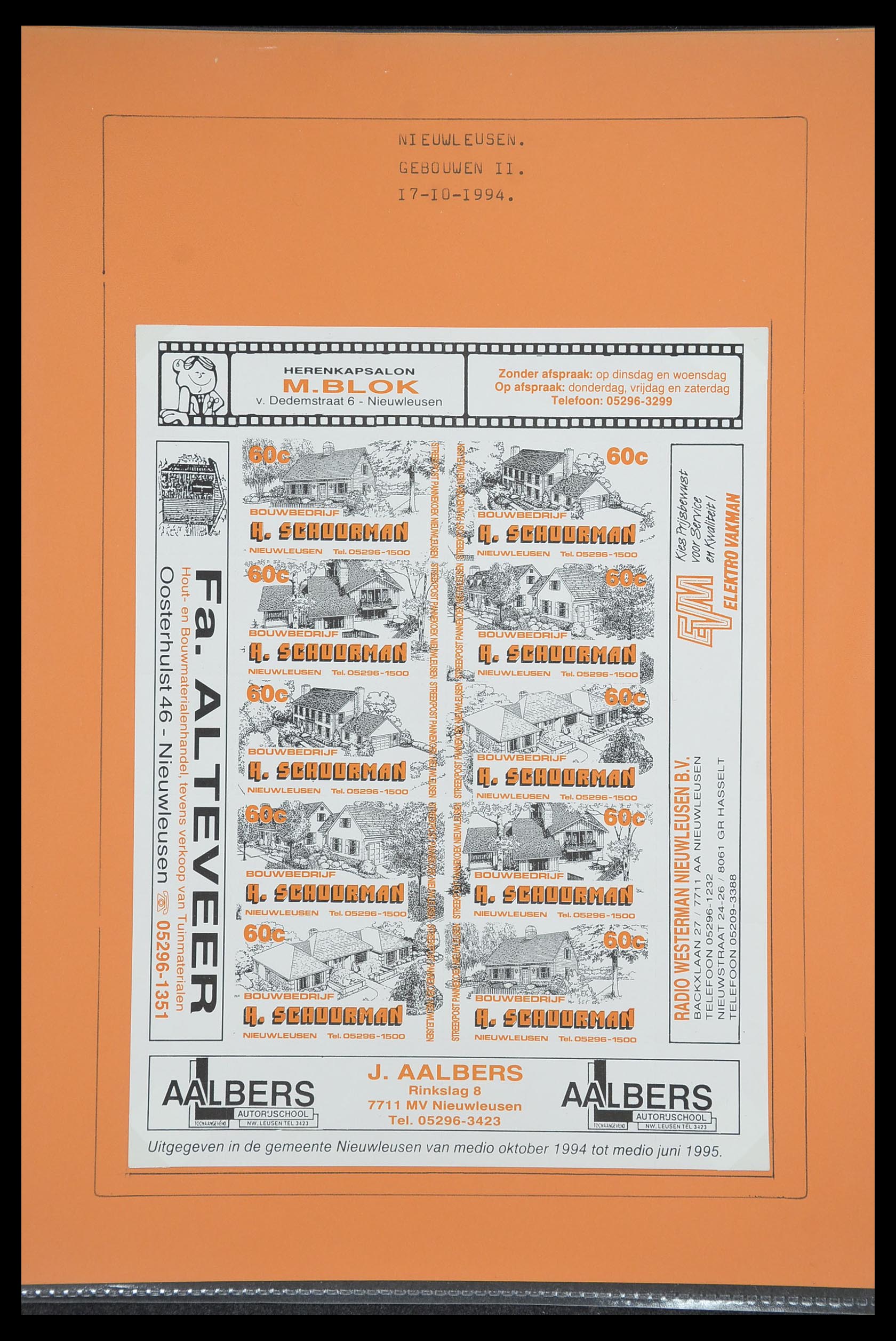 33500 1156 - Postzegelverzameling 33500 Nederland stadspost 1969-2019!!
