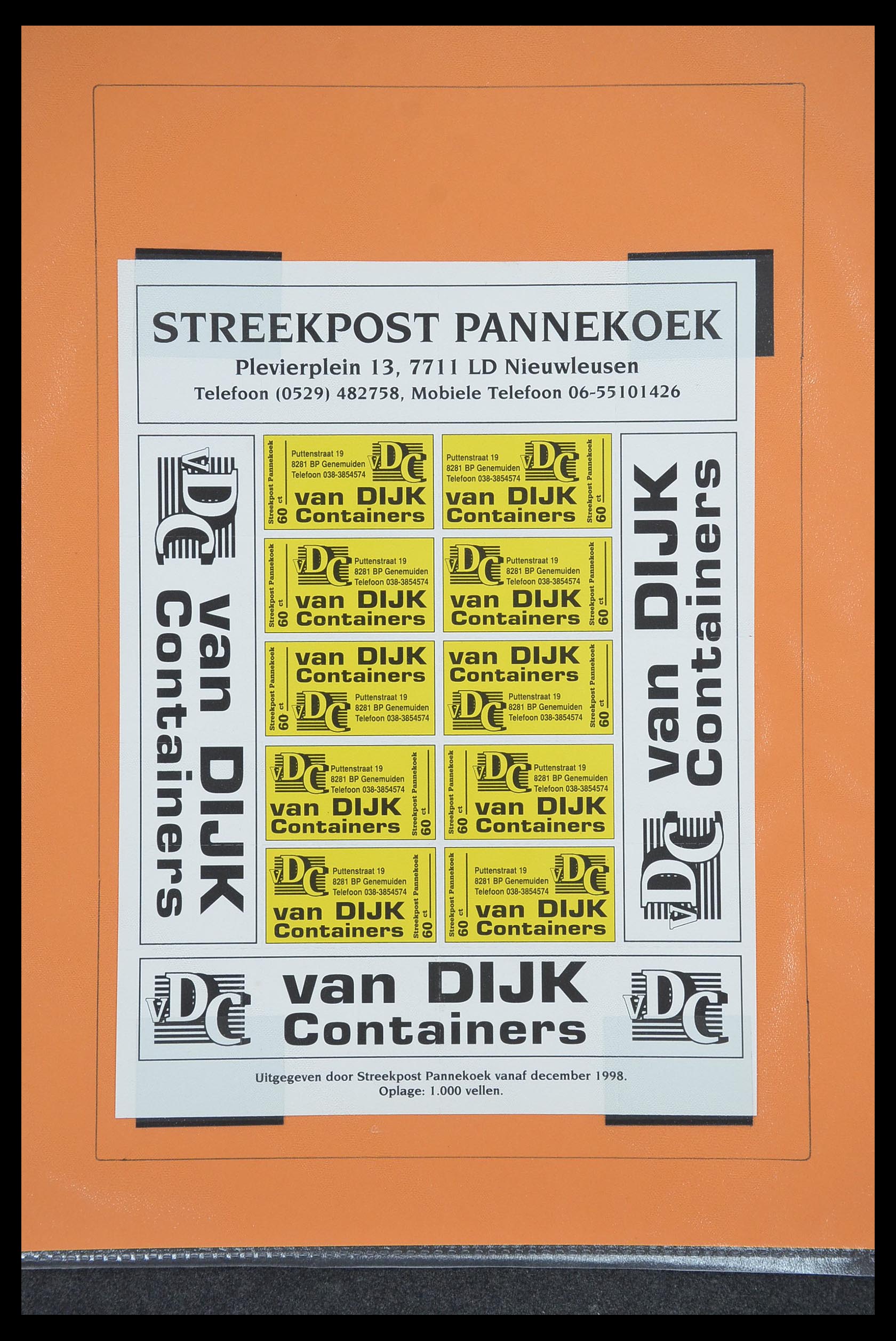 33500 1223 - Postzegelverzameling 33500 Nederland stadspost 1969-2019!!