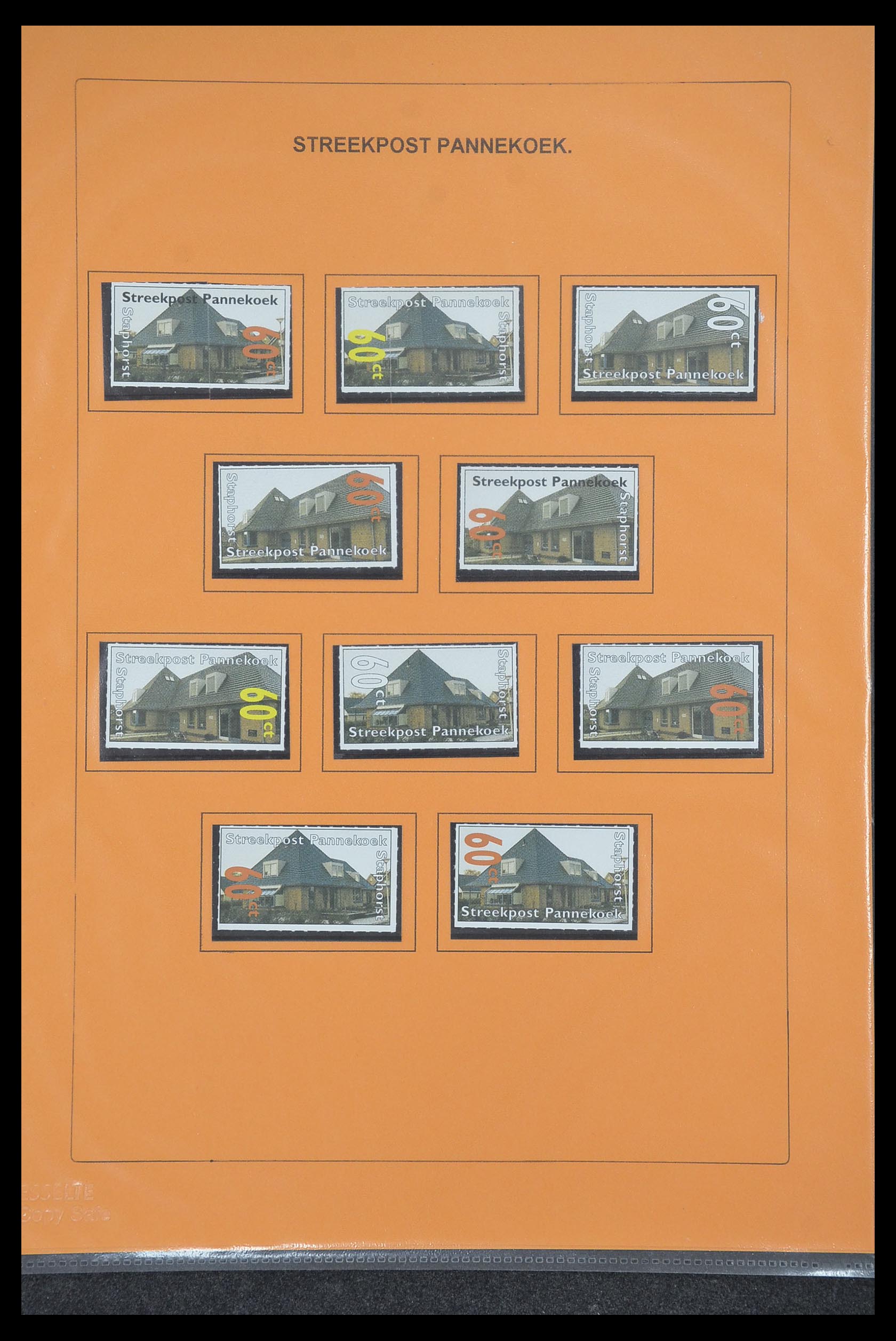 33500 1224 - Postzegelverzameling 33500 Nederland stadspost 1969-2019!!