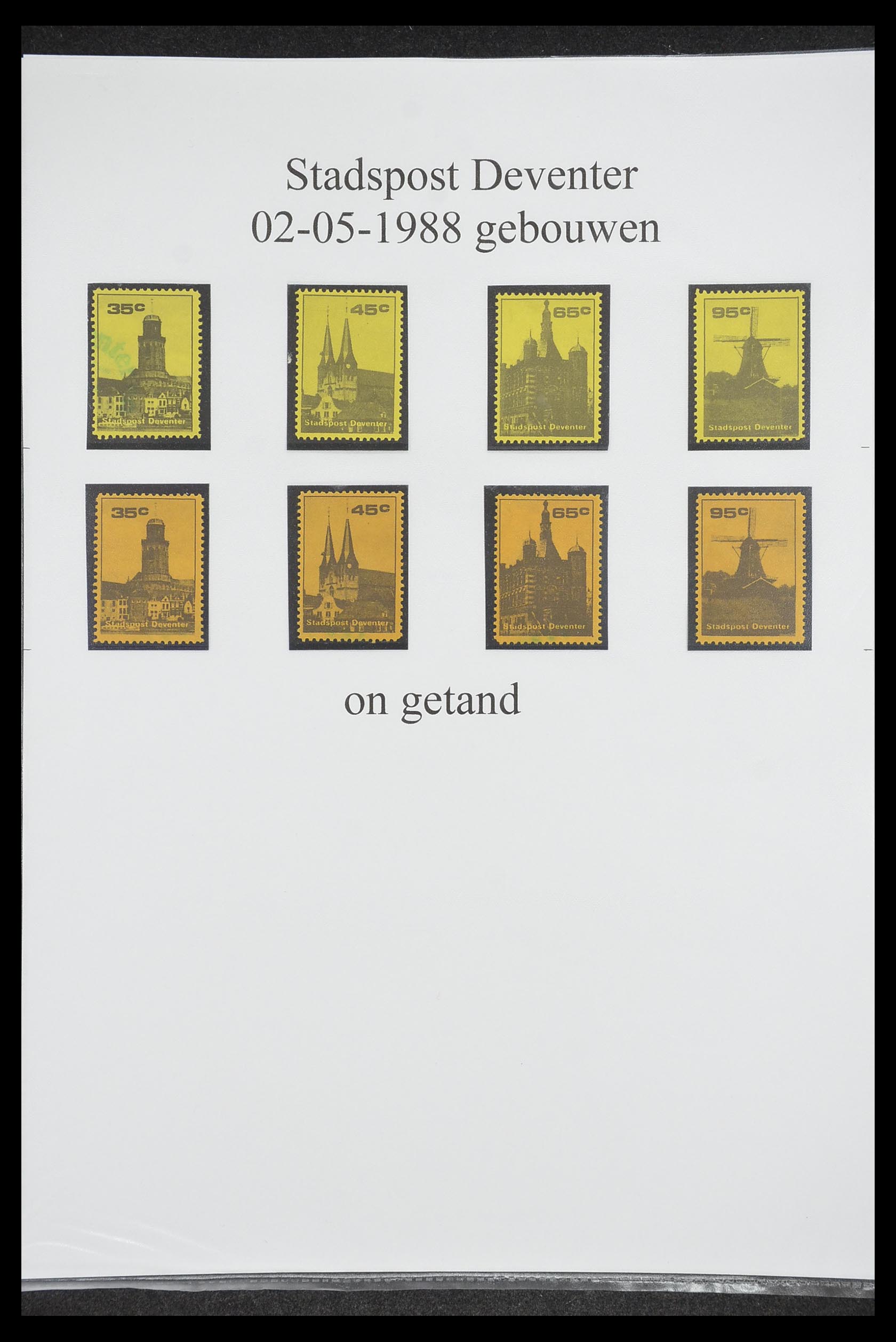 33500 1274 - Postzegelverzameling 33500 Nederland stadspost 1969-2019!!