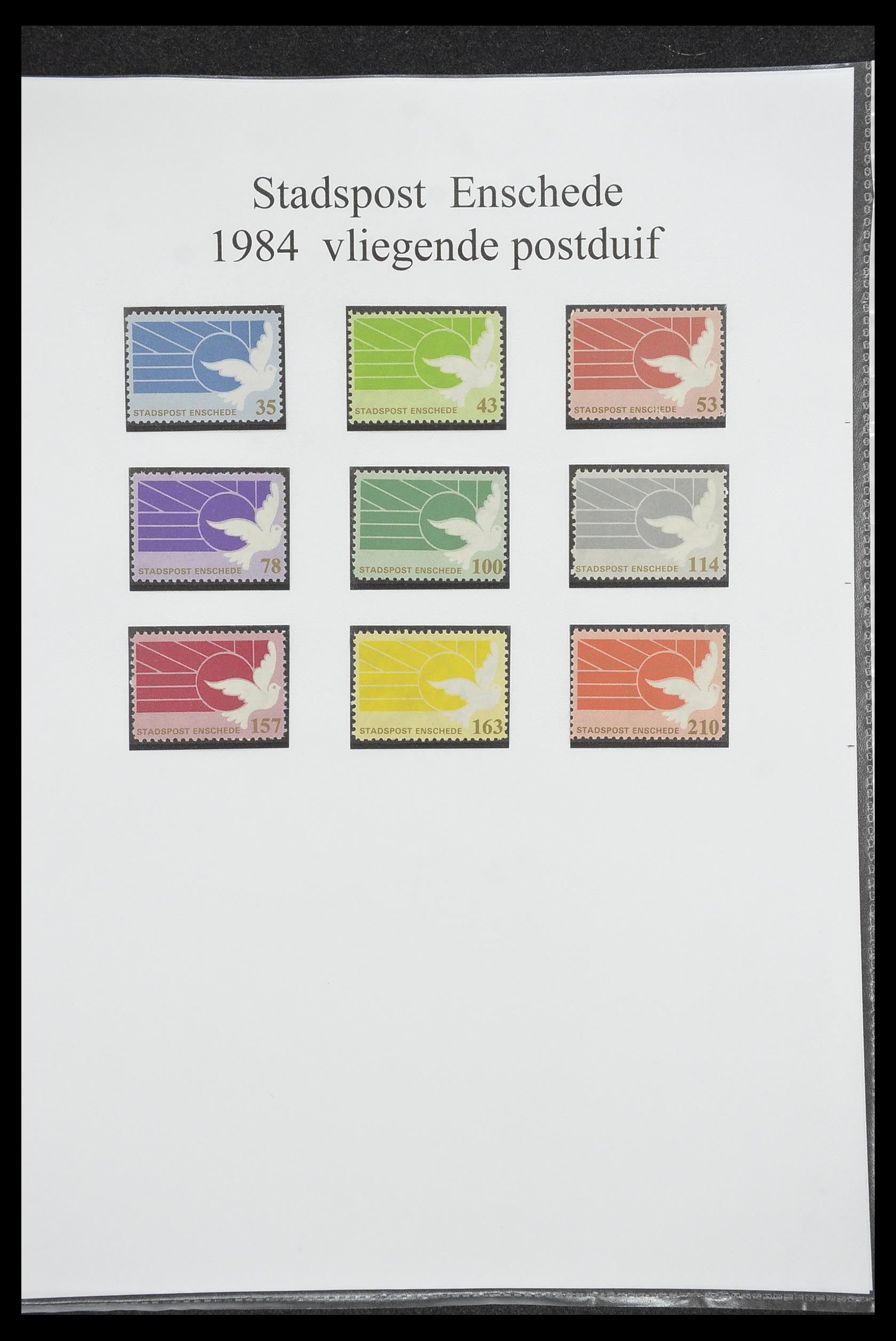 33500 1286 - Postzegelverzameling 33500 Nederland stadspost 1969-2019!!