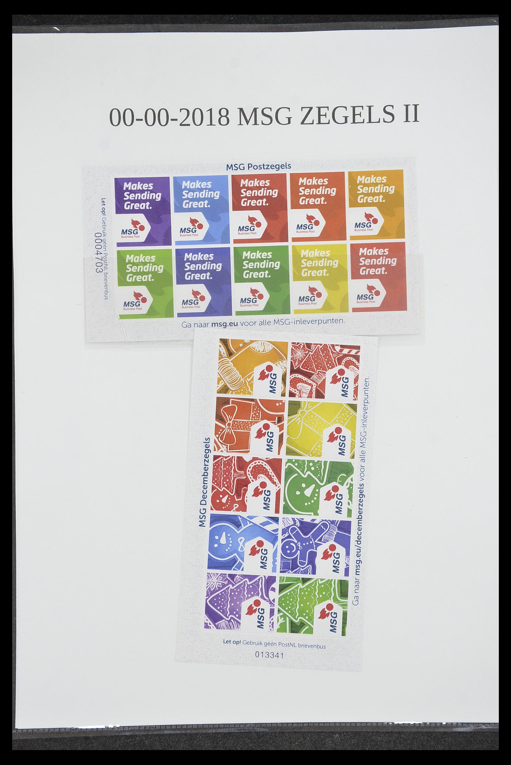 33500 1289 - Postzegelverzameling 33500 Nederland stadspost 1969-2019!!