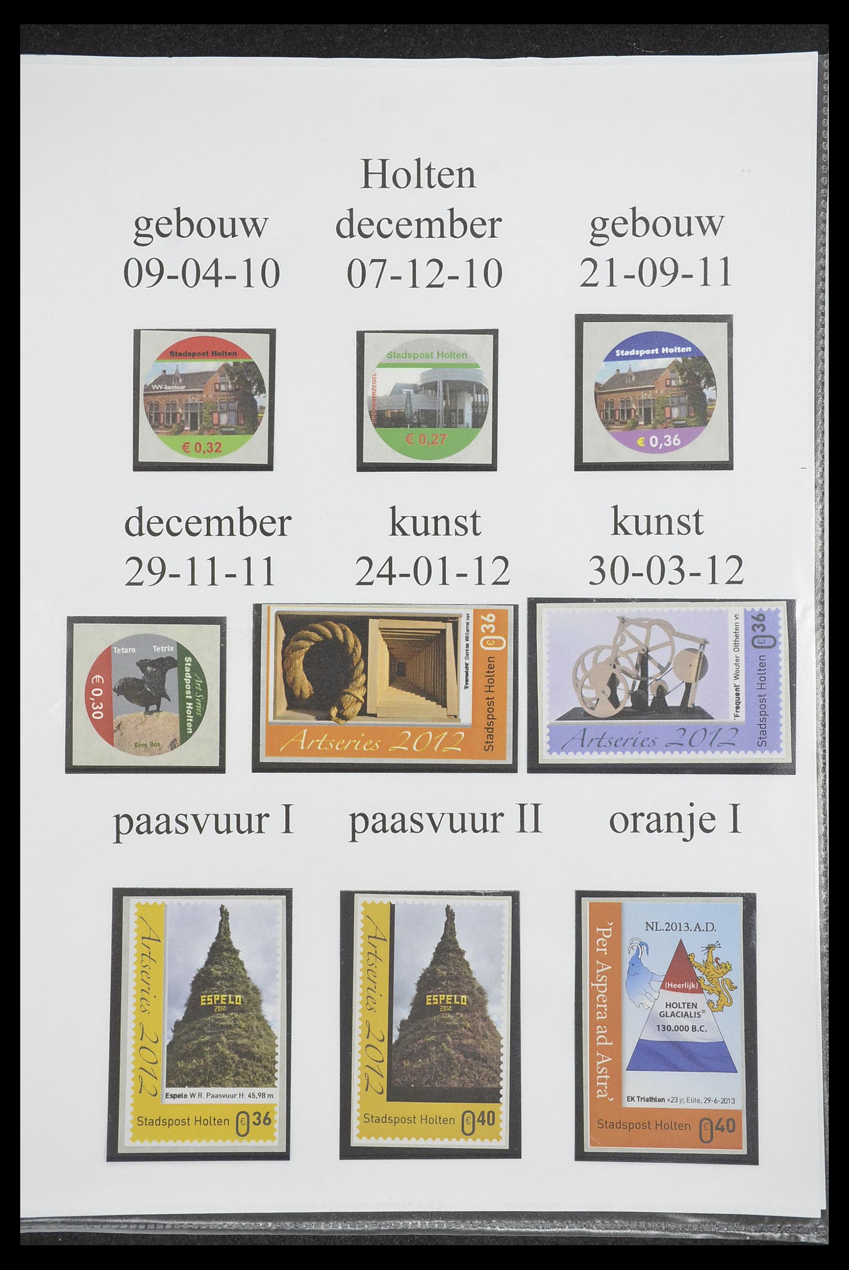 33500 1296 - Postzegelverzameling 33500 Nederland stadspost 1969-2019!!