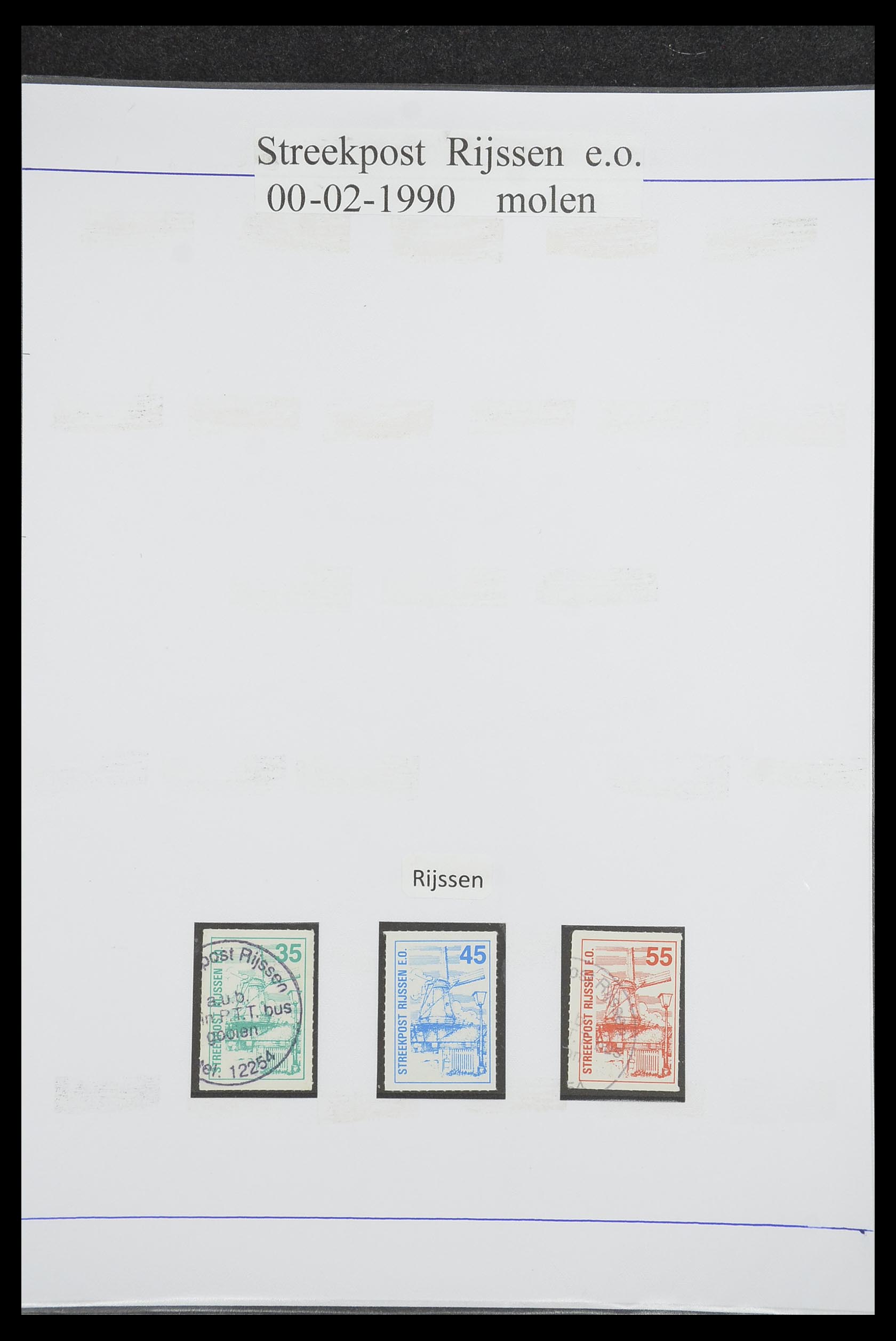 33500 1307 - Postzegelverzameling 33500 Nederland stadspost 1969-2019!!
