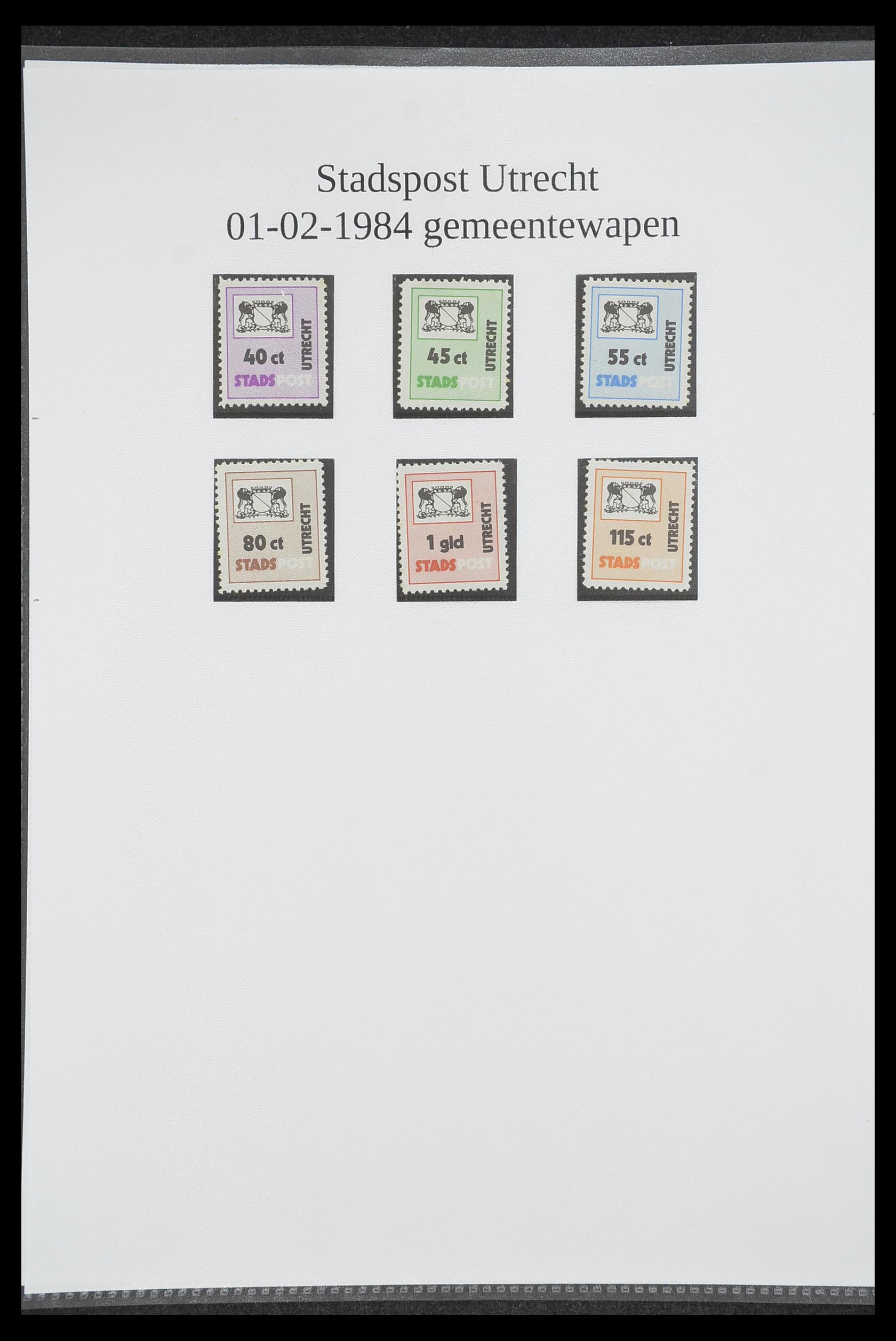 33500 1332 - Postzegelverzameling 33500 Nederland stadspost 1969-2019!!