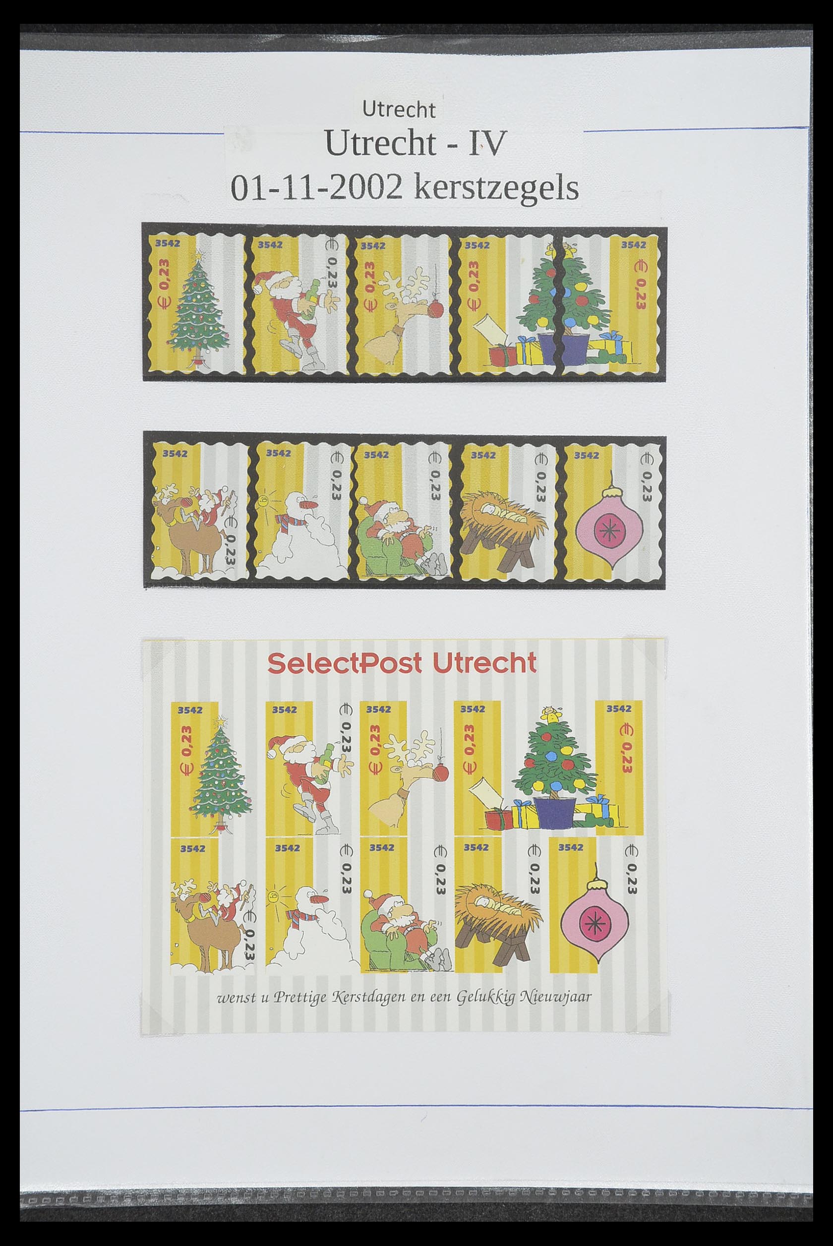 33500 1344 - Postzegelverzameling 33500 Nederland stadspost 1969-2019!!