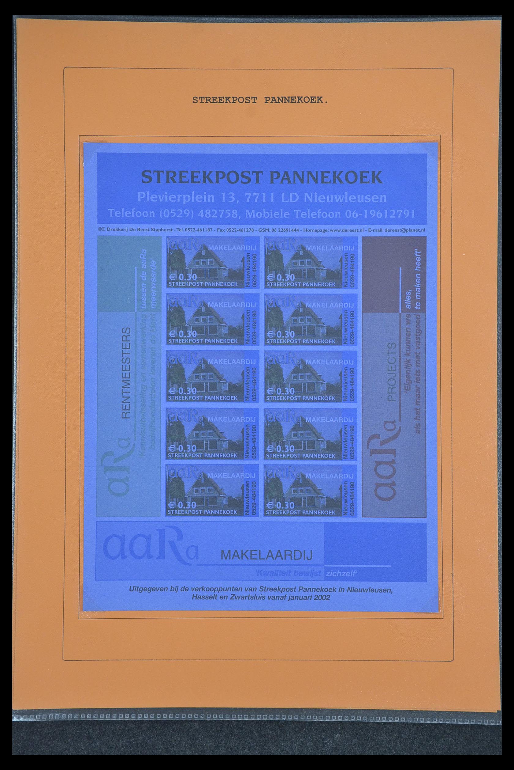 33500 1393 - Postzegelverzameling 33500 Nederland stadspost 1969-2019!!