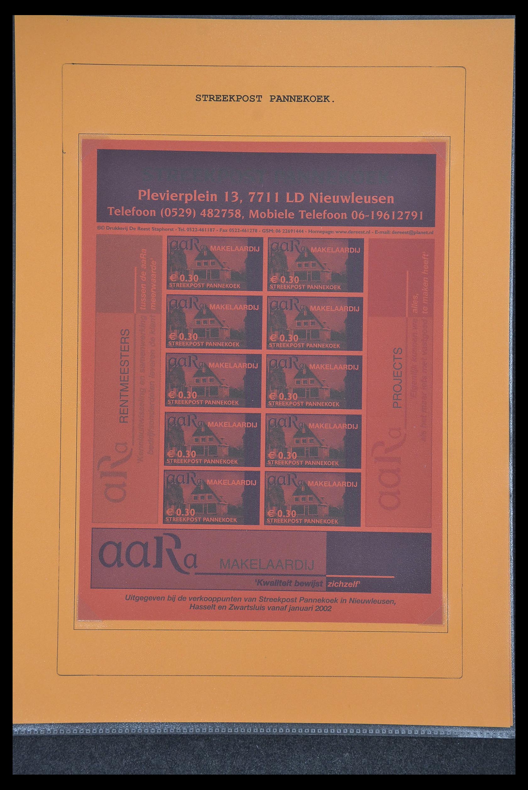 33500 1396 - Postzegelverzameling 33500 Nederland stadspost 1969-2019!!