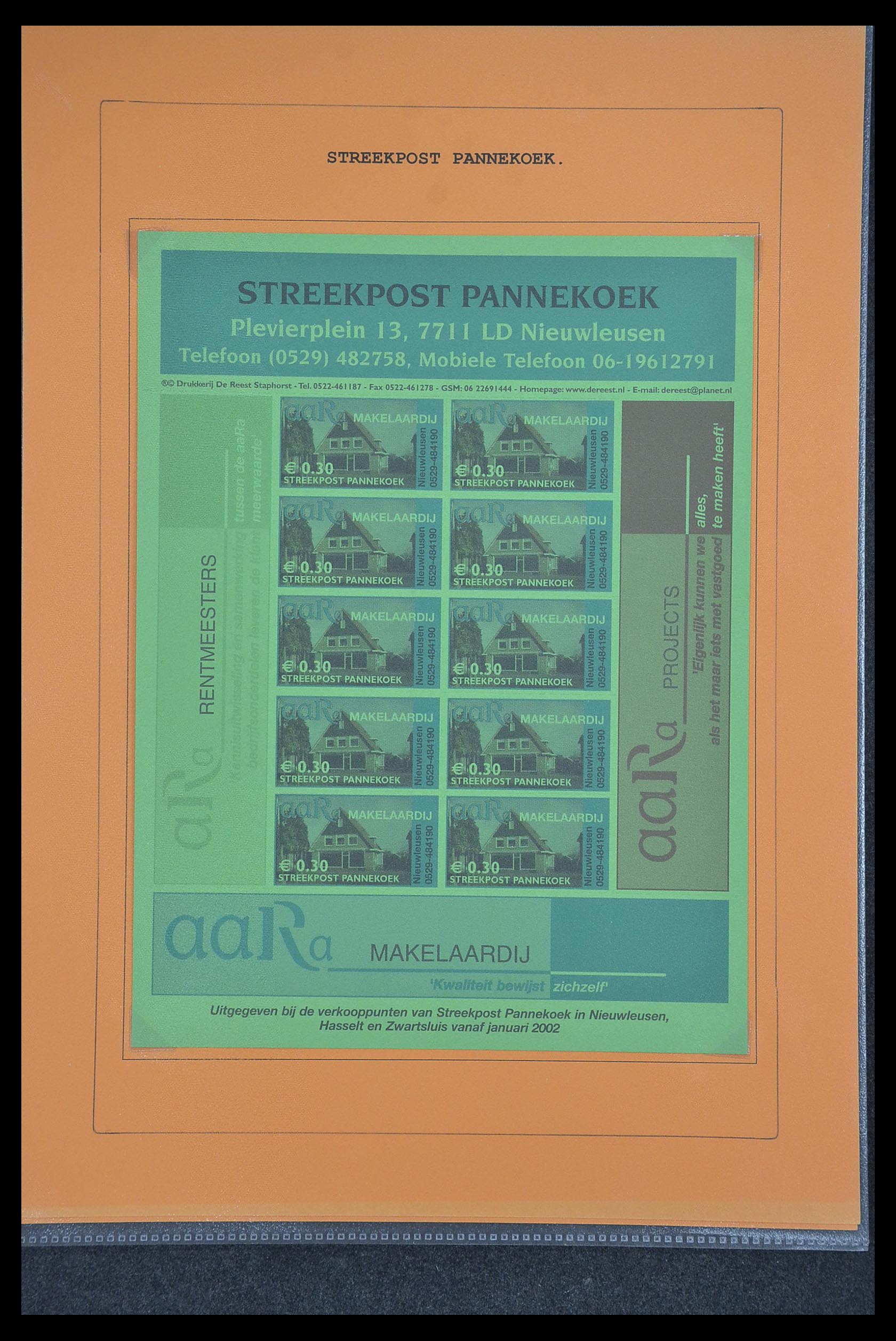 33500 1398 - Postzegelverzameling 33500 Nederland stadspost 1969-2019!!