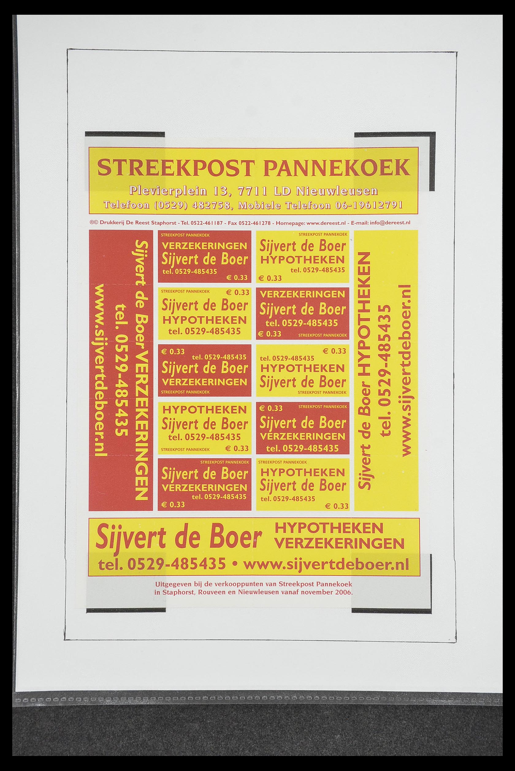 33500 1428 - Postzegelverzameling 33500 Nederland stadspost 1969-2019!!
