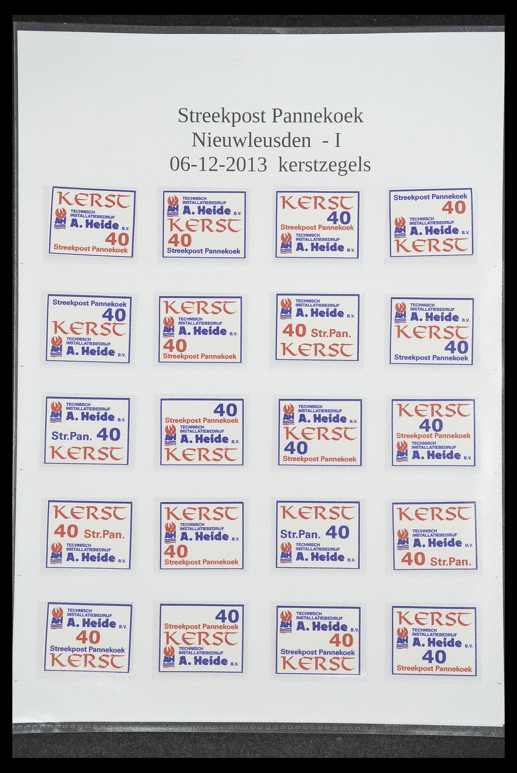 33500 1449 - Postzegelverzameling 33500 Nederland stadspost 1969-2019!!