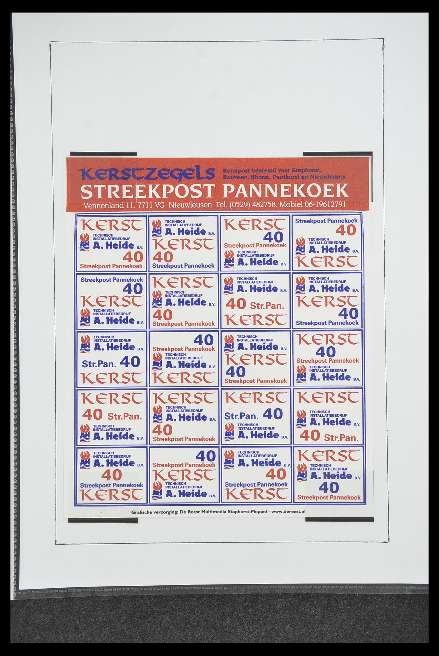 33500 1450 - Postzegelverzameling 33500 Nederland stadspost 1969-2019!!