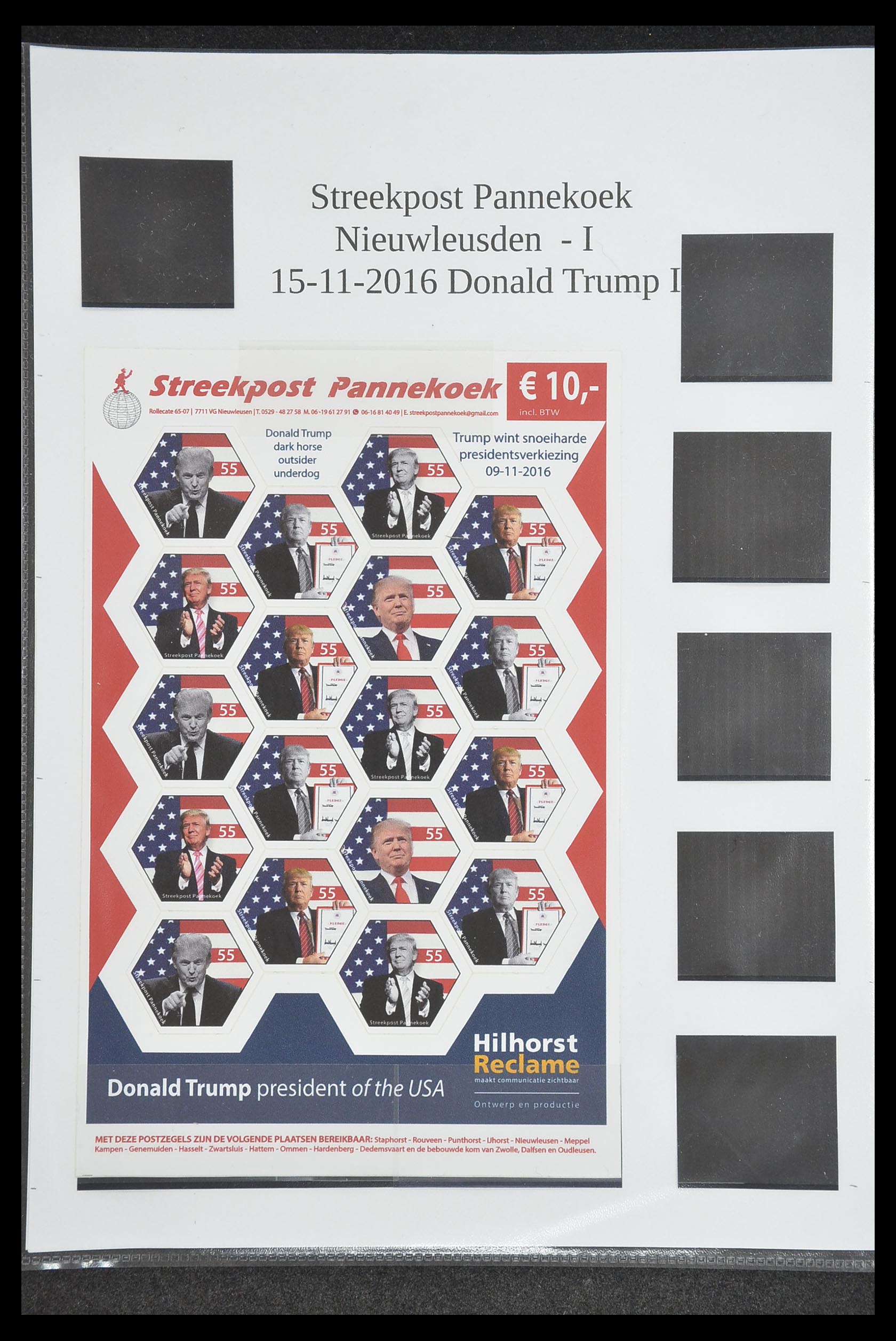 33500 1456 - Postzegelverzameling 33500 Nederland stadspost 1969-2019!!