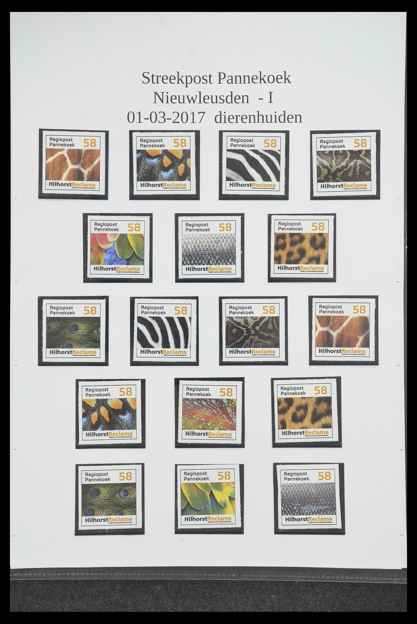 33500 1458 - Postzegelverzameling 33500 Nederland stadspost 1969-2019!!