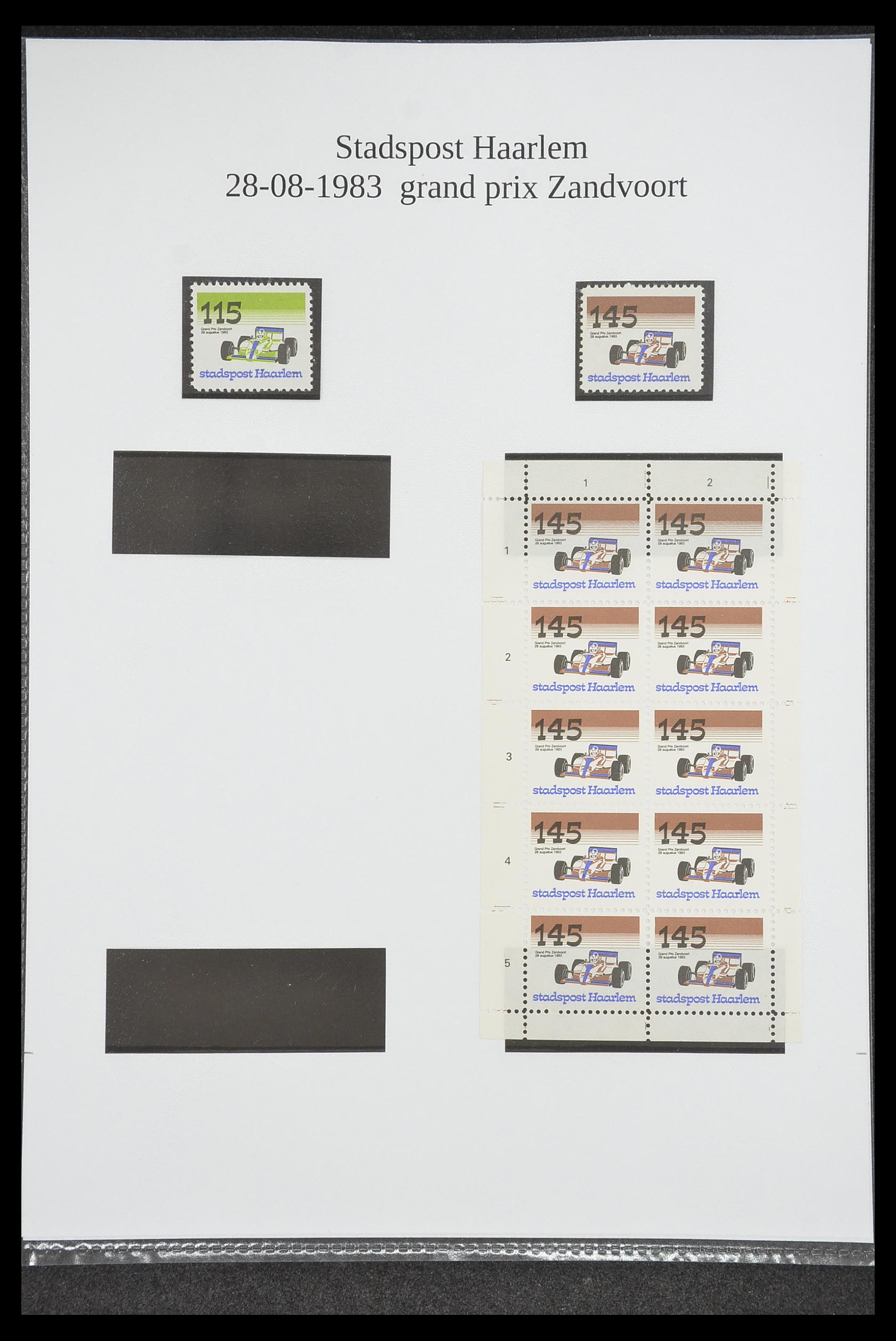 33500 1473 - Postzegelverzameling 33500 Nederland stadspost 1969-2019!!