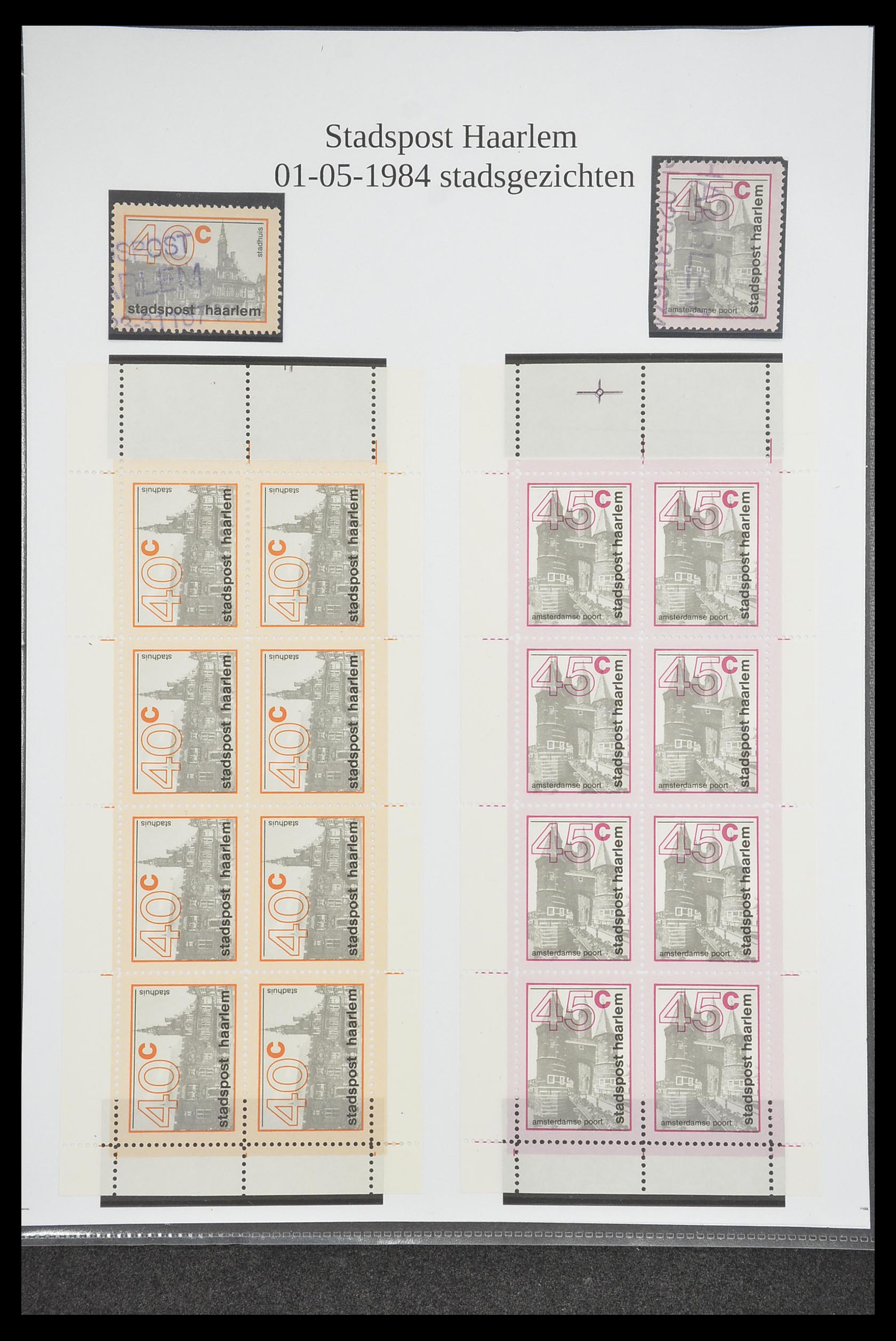 33500 1481 - Postzegelverzameling 33500 Nederland stadspost 1969-2019!!