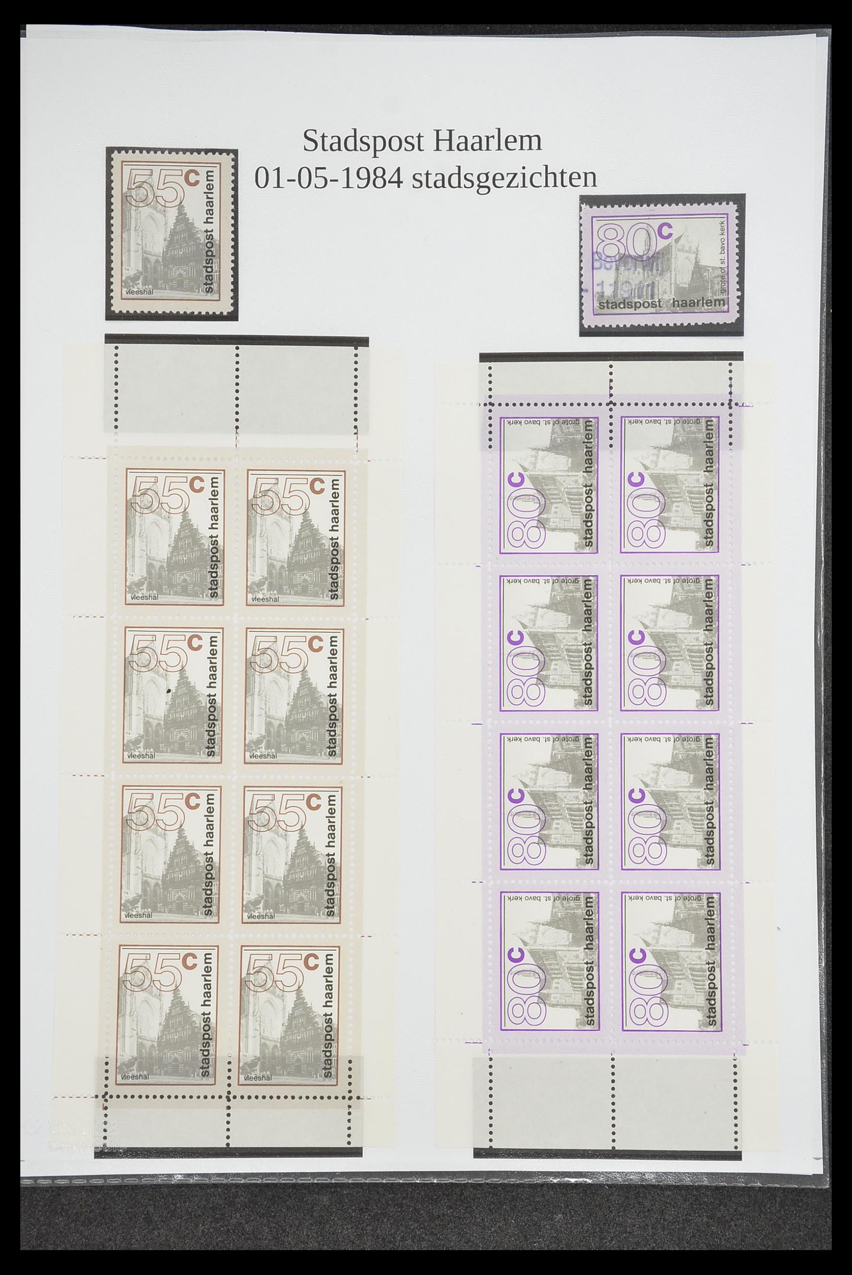 33500 1482 - Postzegelverzameling 33500 Nederland stadspost 1969-2019!!