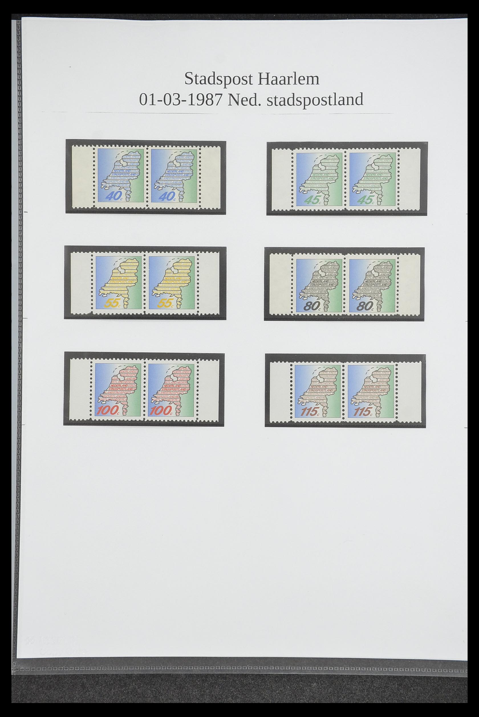 33500 1488 - Postzegelverzameling 33500 Nederland stadspost 1969-2019!!