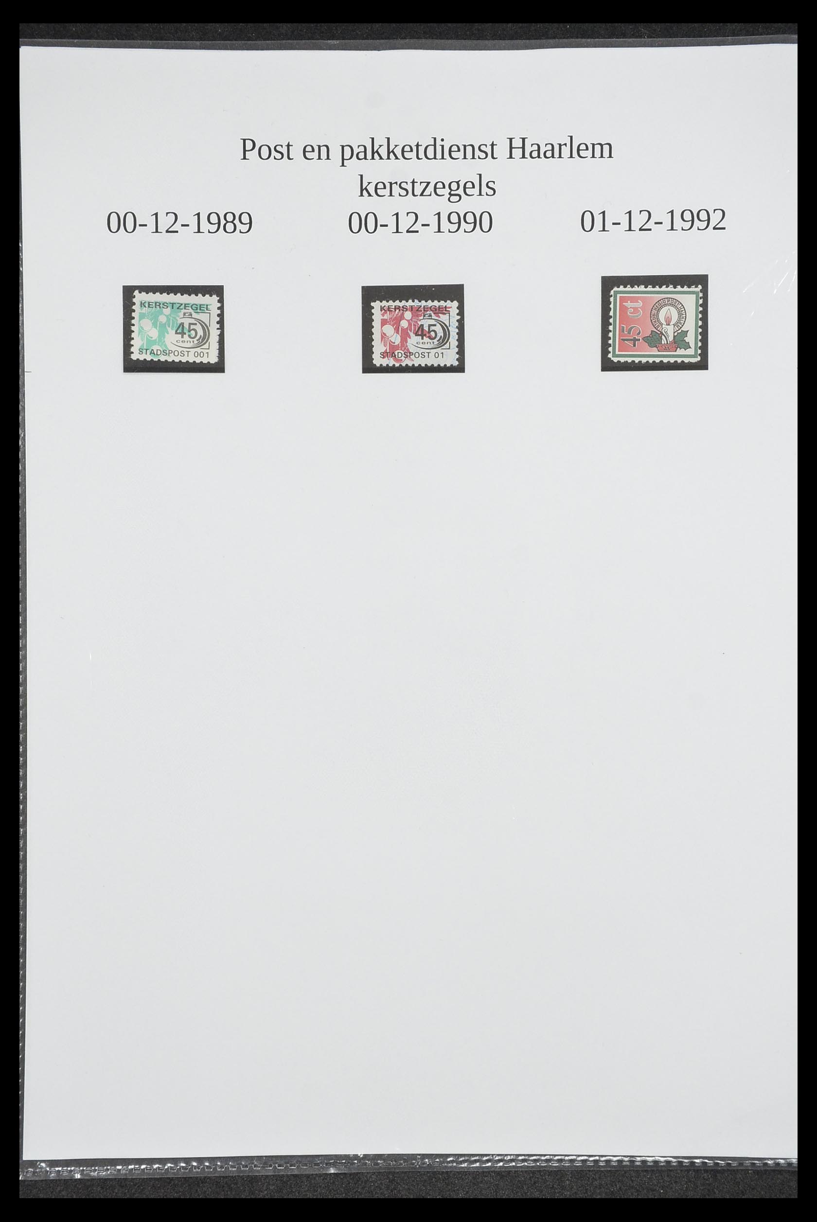 33500 1499 - Postzegelverzameling 33500 Nederland stadspost 1969-2019!!