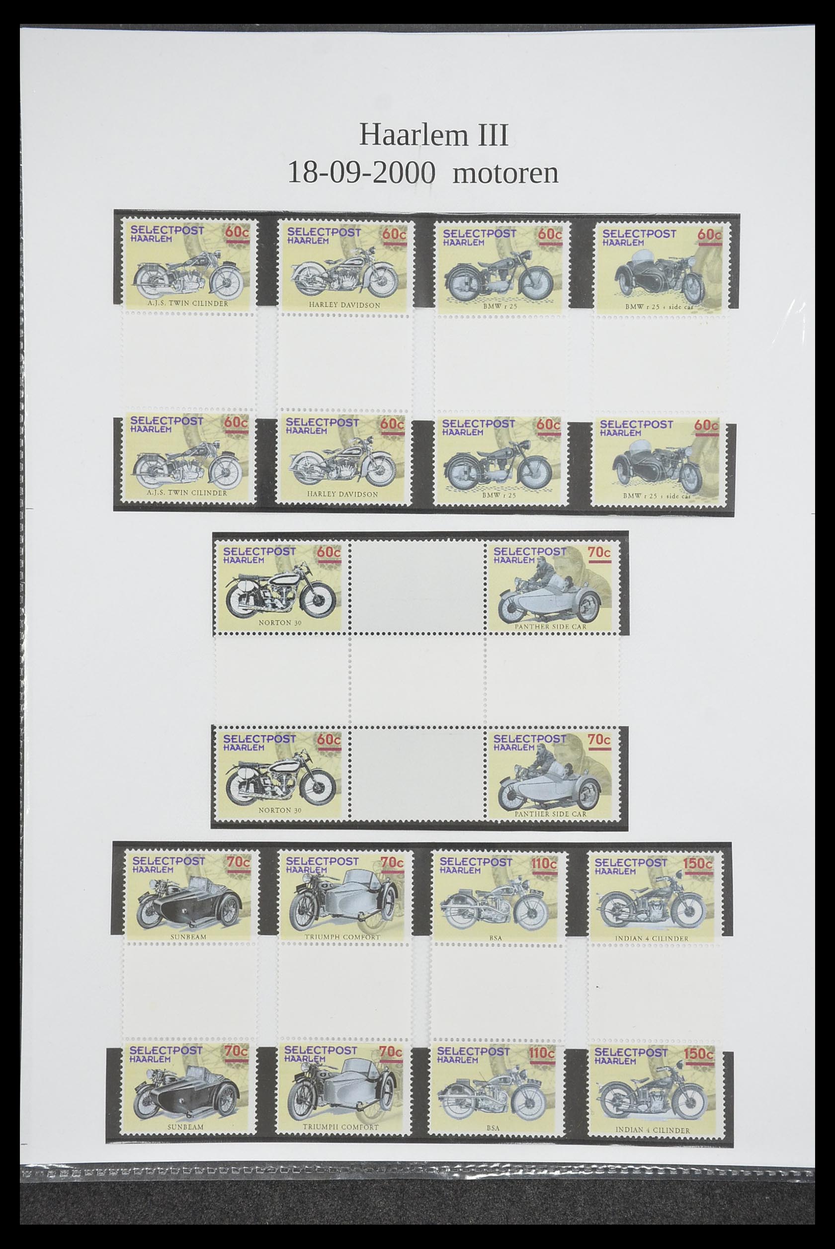 33500 1504 - Postzegelverzameling 33500 Nederland stadspost 1969-2019!!
