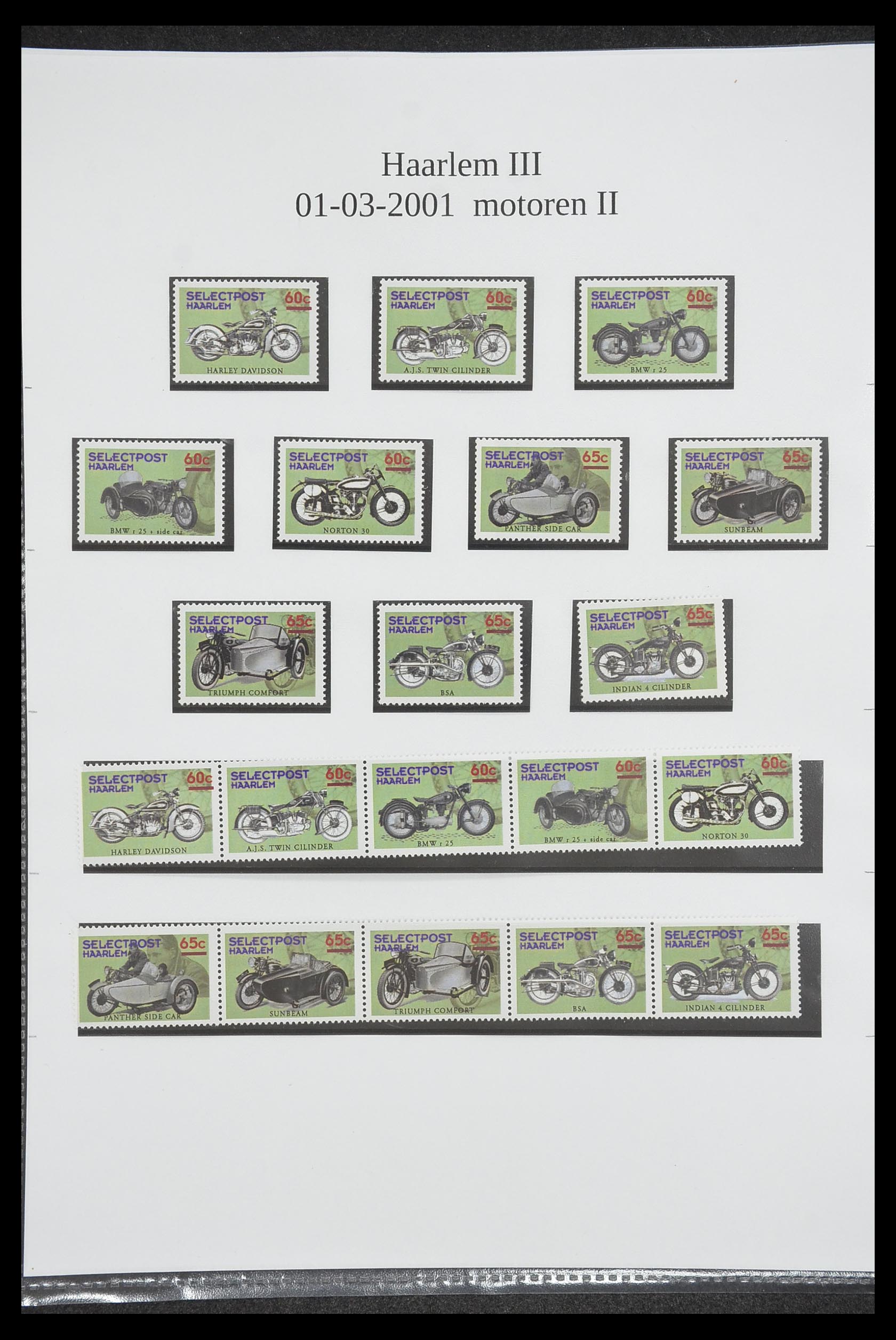 33500 1509 - Postzegelverzameling 33500 Nederland stadspost 1969-2019!!
