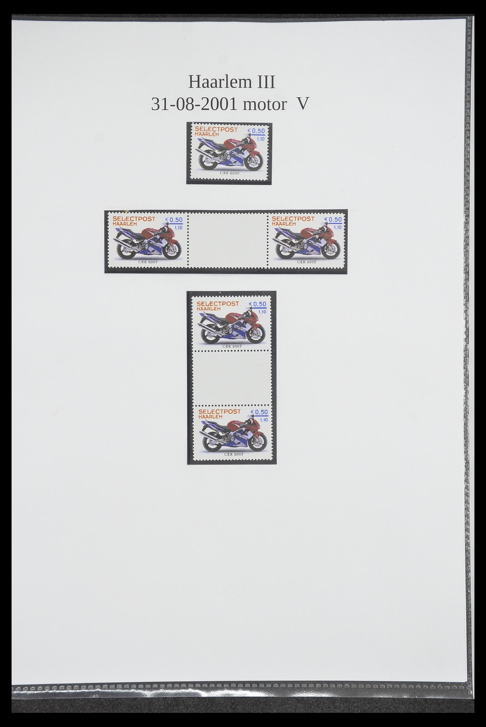 33500 1519 - Postzegelverzameling 33500 Nederland stadspost 1969-2019!!