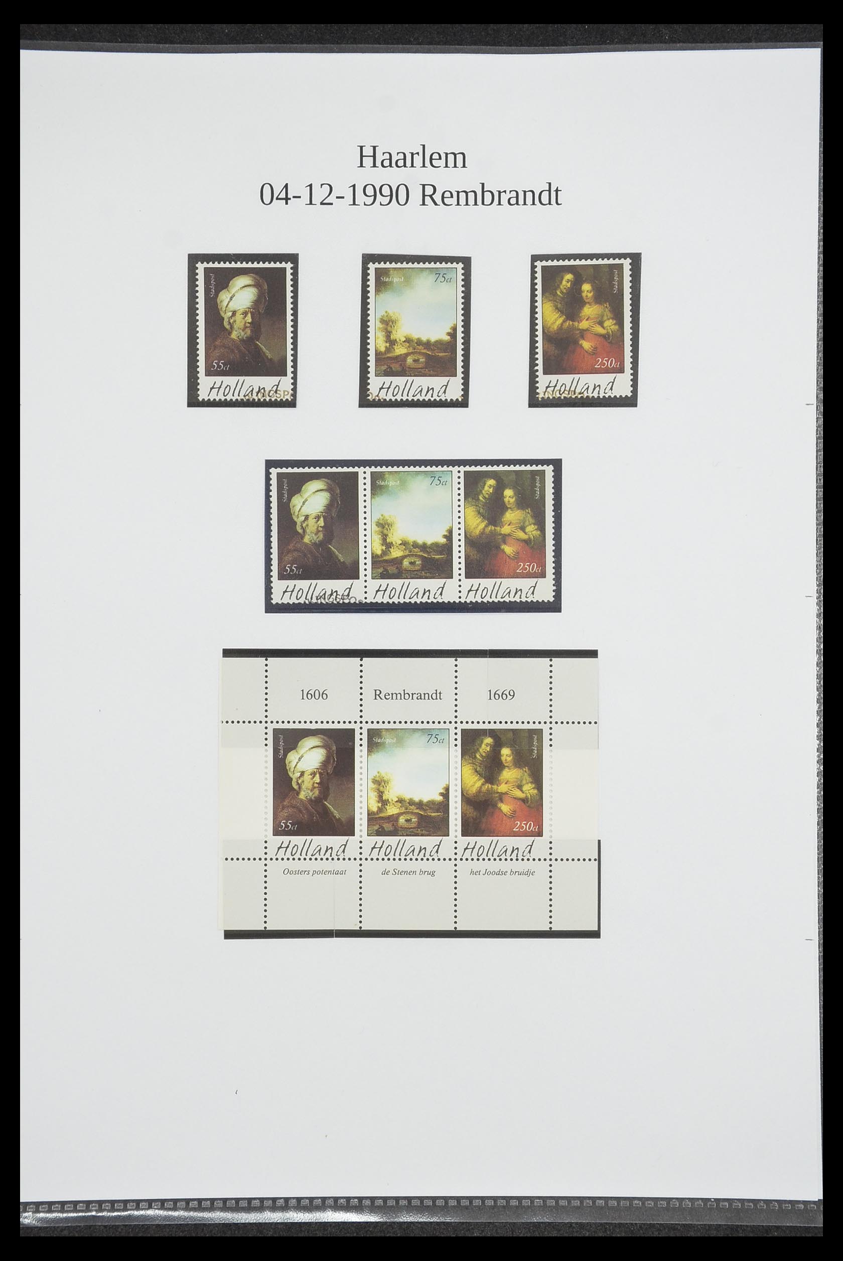 33500 1537 - Postzegelverzameling 33500 Nederland stadspost 1969-2019!!