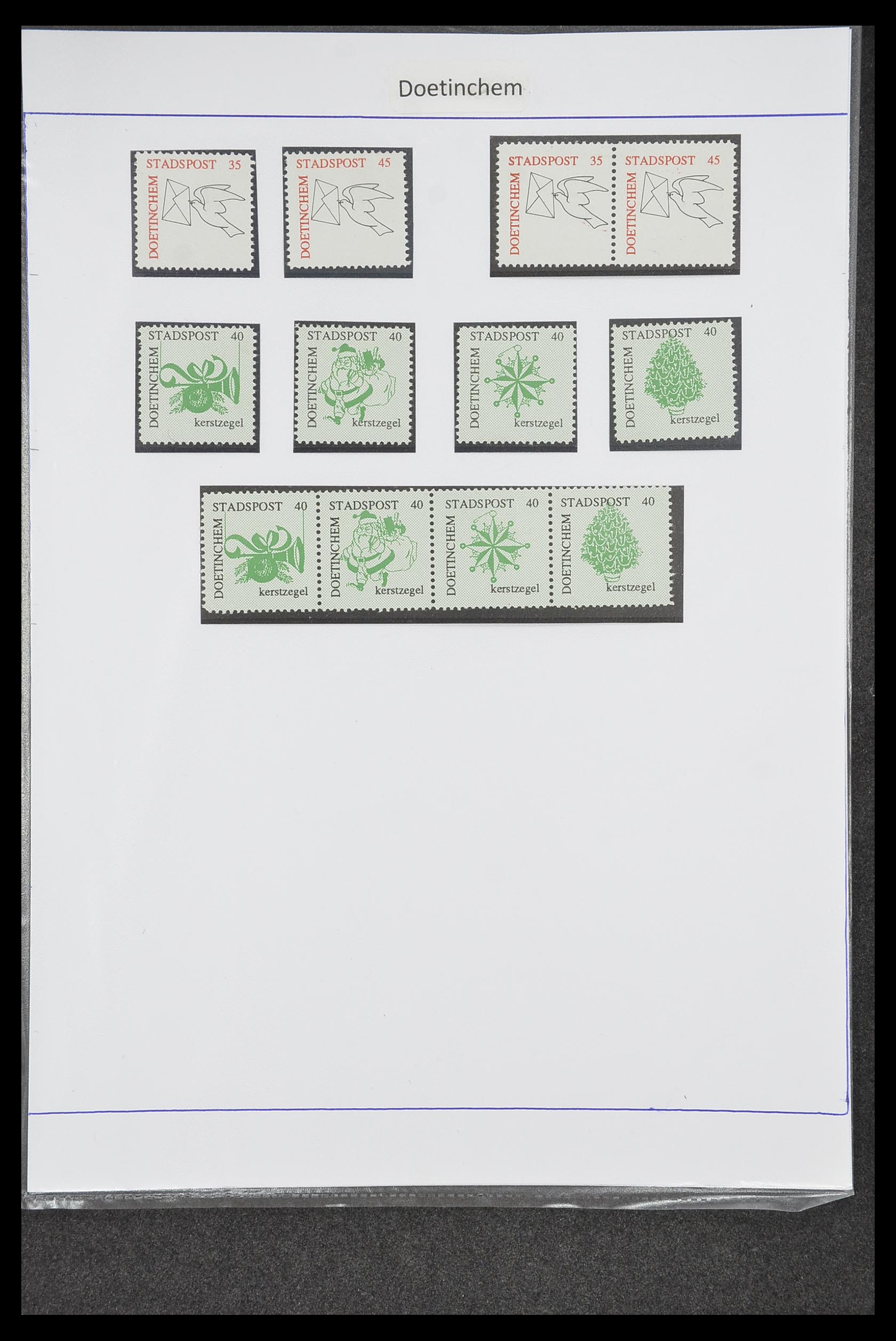 33500 1590 - Postzegelverzameling 33500 Nederland stadspost 1969-2019!!