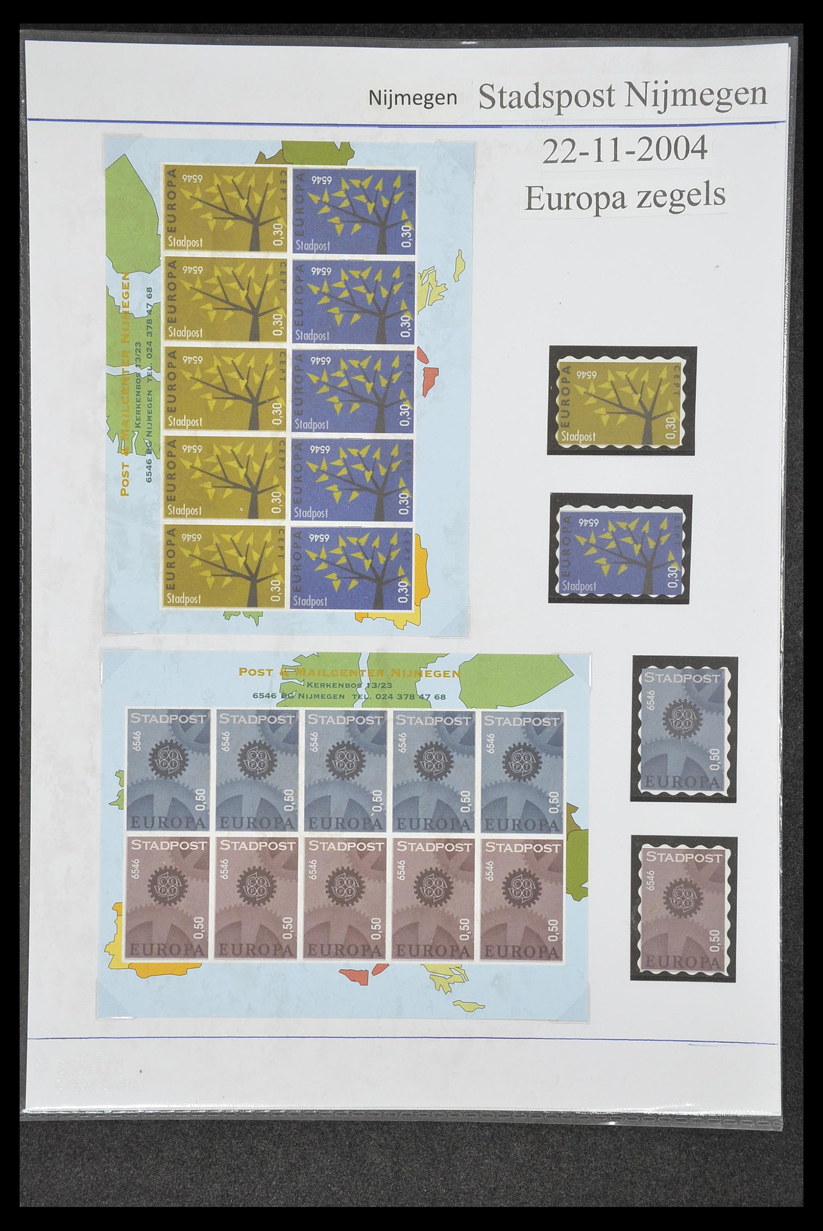 33500 1635 - Postzegelverzameling 33500 Nederland stadspost 1969-2019!!