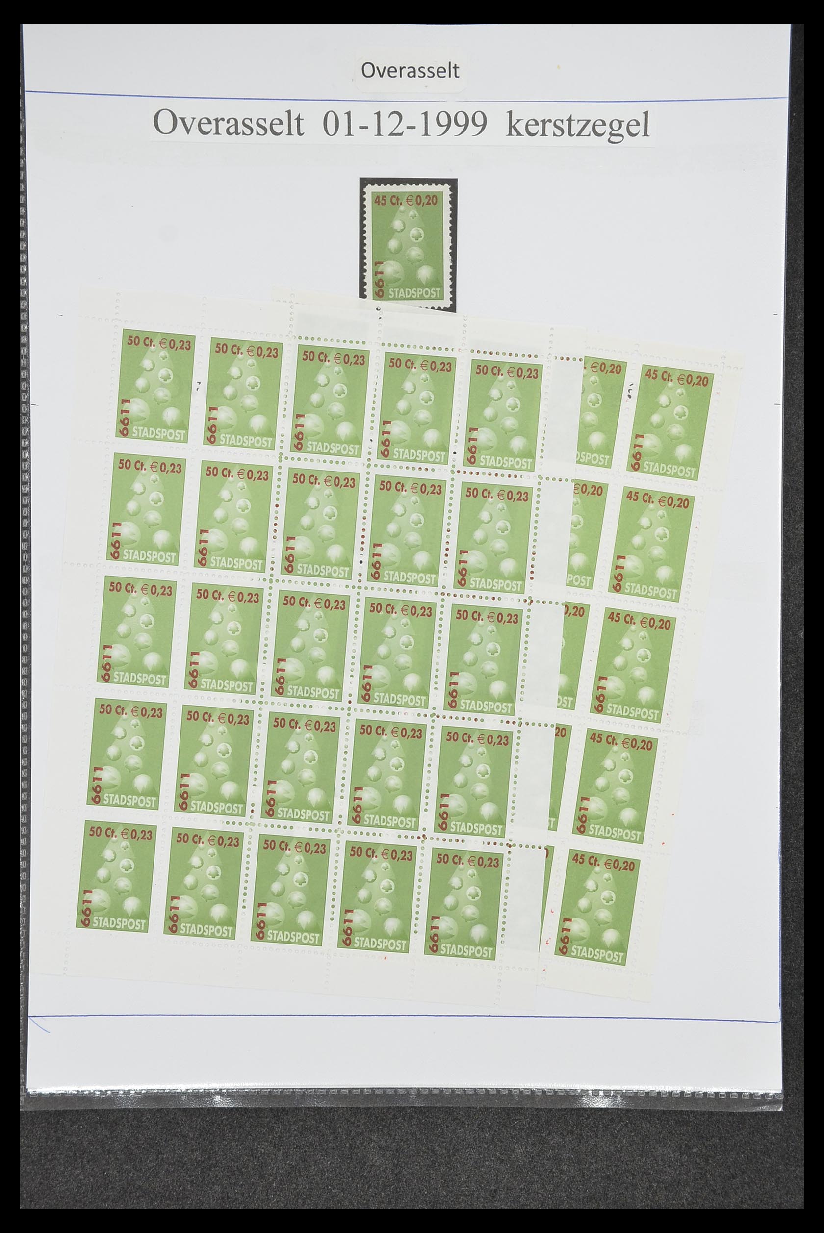 33500 1637 - Postzegelverzameling 33500 Nederland stadspost 1969-2019!!