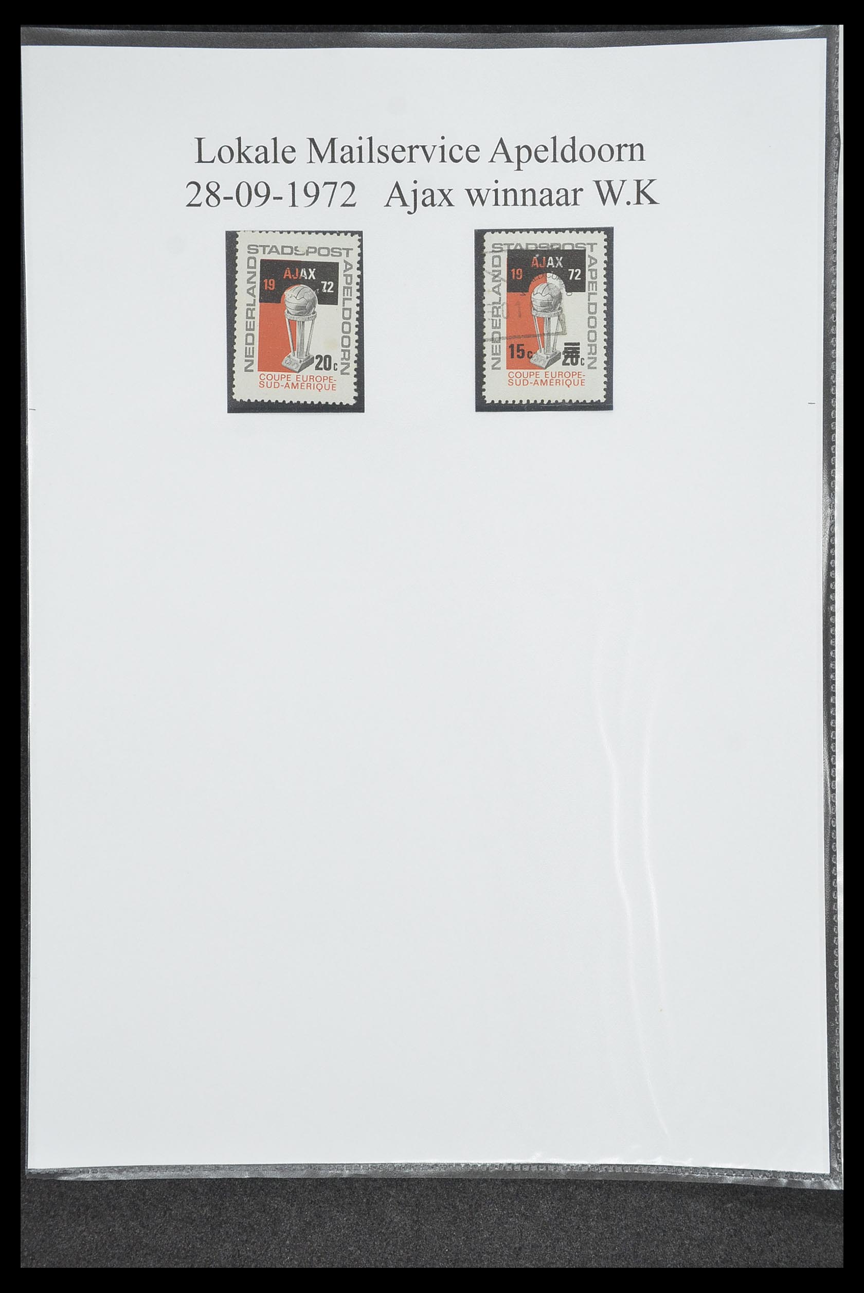 33500 1670 - Postzegelverzameling 33500 Nederland stadspost 1969-2019!!