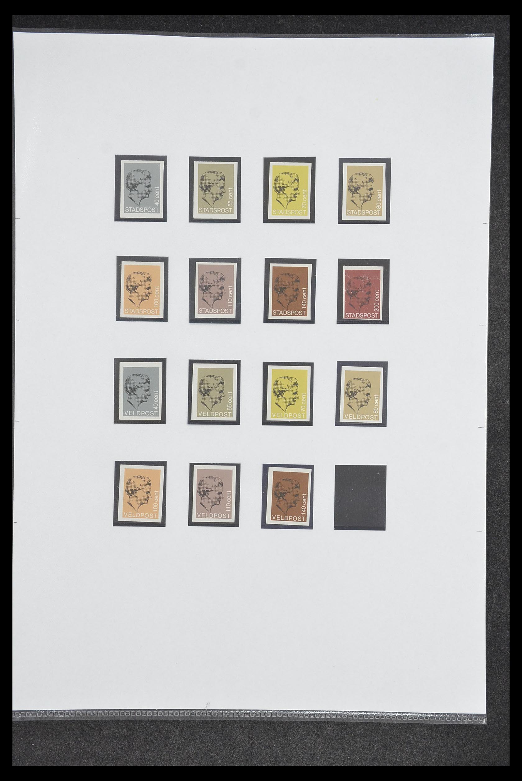 33500 1736 - Postzegelverzameling 33500 Nederland stadspost 1969-2019!!
