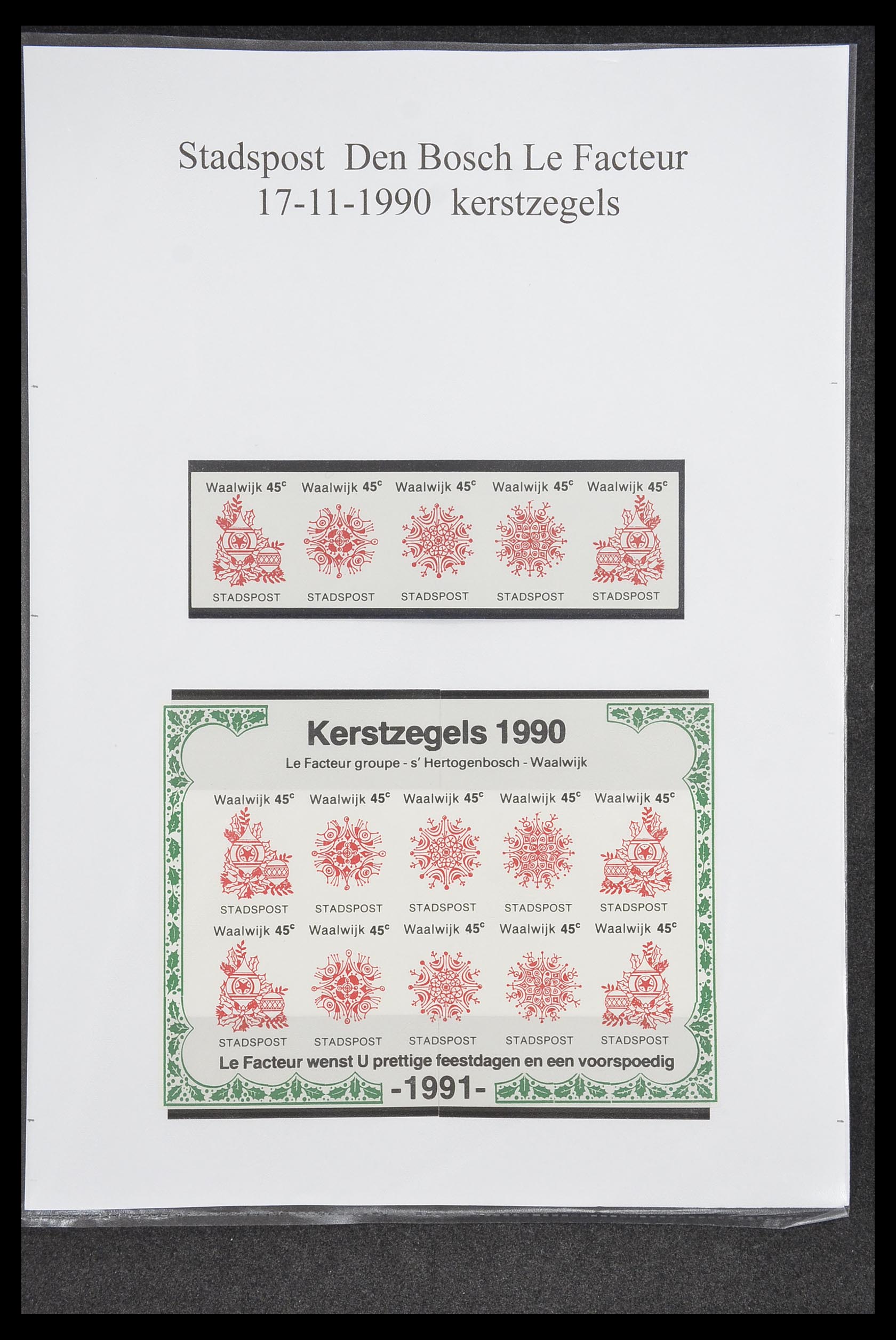 33500 1800 - Postzegelverzameling 33500 Nederland stadspost 1969-2019!!