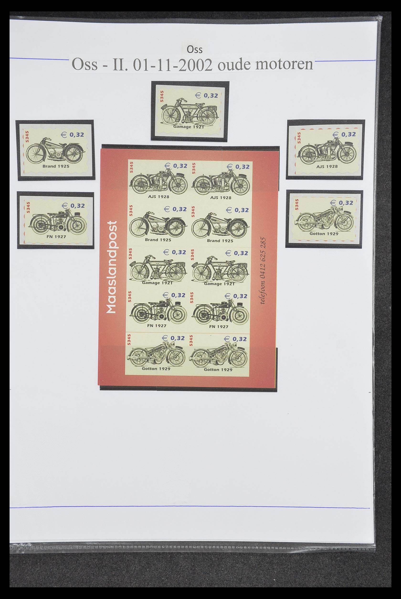 33500 1865 - Postzegelverzameling 33500 Nederland stadspost 1969-2019!!